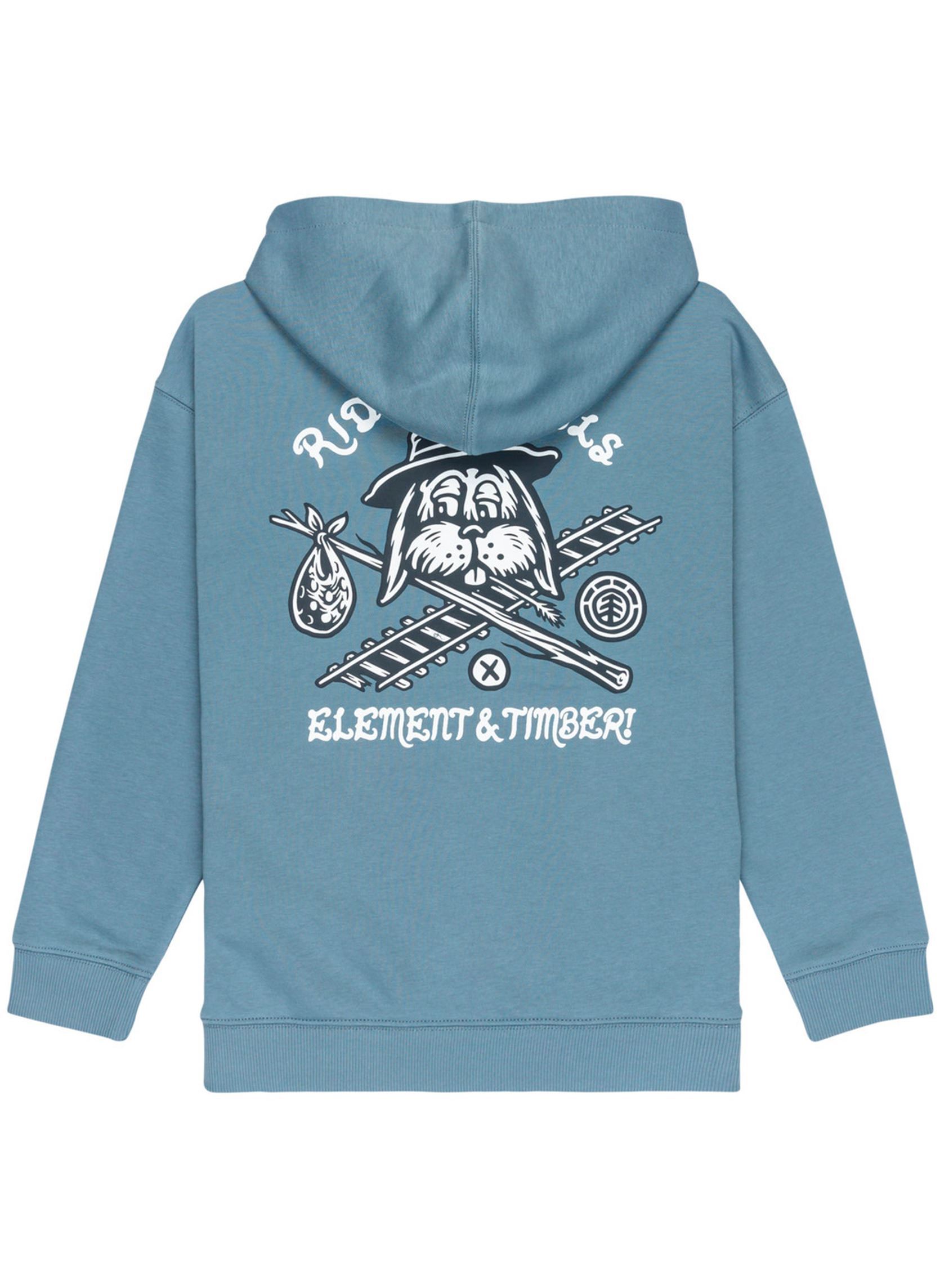 Hoodies Timber Hobos Po Y jongens blauw Element Hoodies Timber Hobos Po Y jongens blauw BLUE MIRAGE