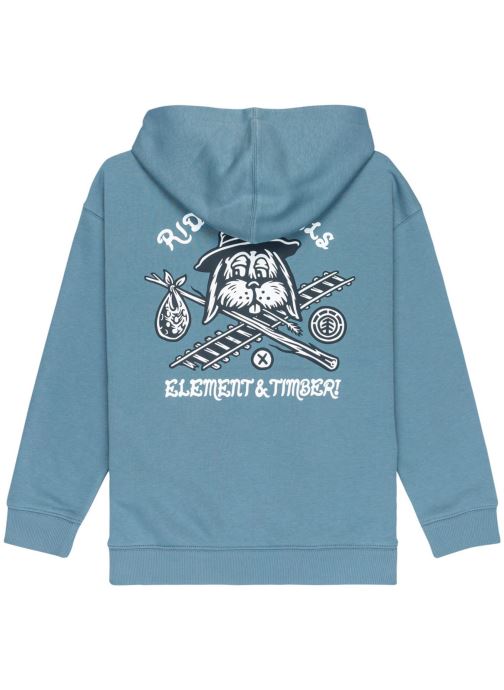 Element Kapuzenpullover Timber Hobos Po Y jungen blau
