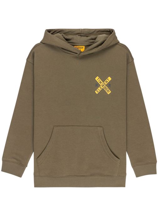 Element Hoodies Timber Freight Train Po Y jongens groen