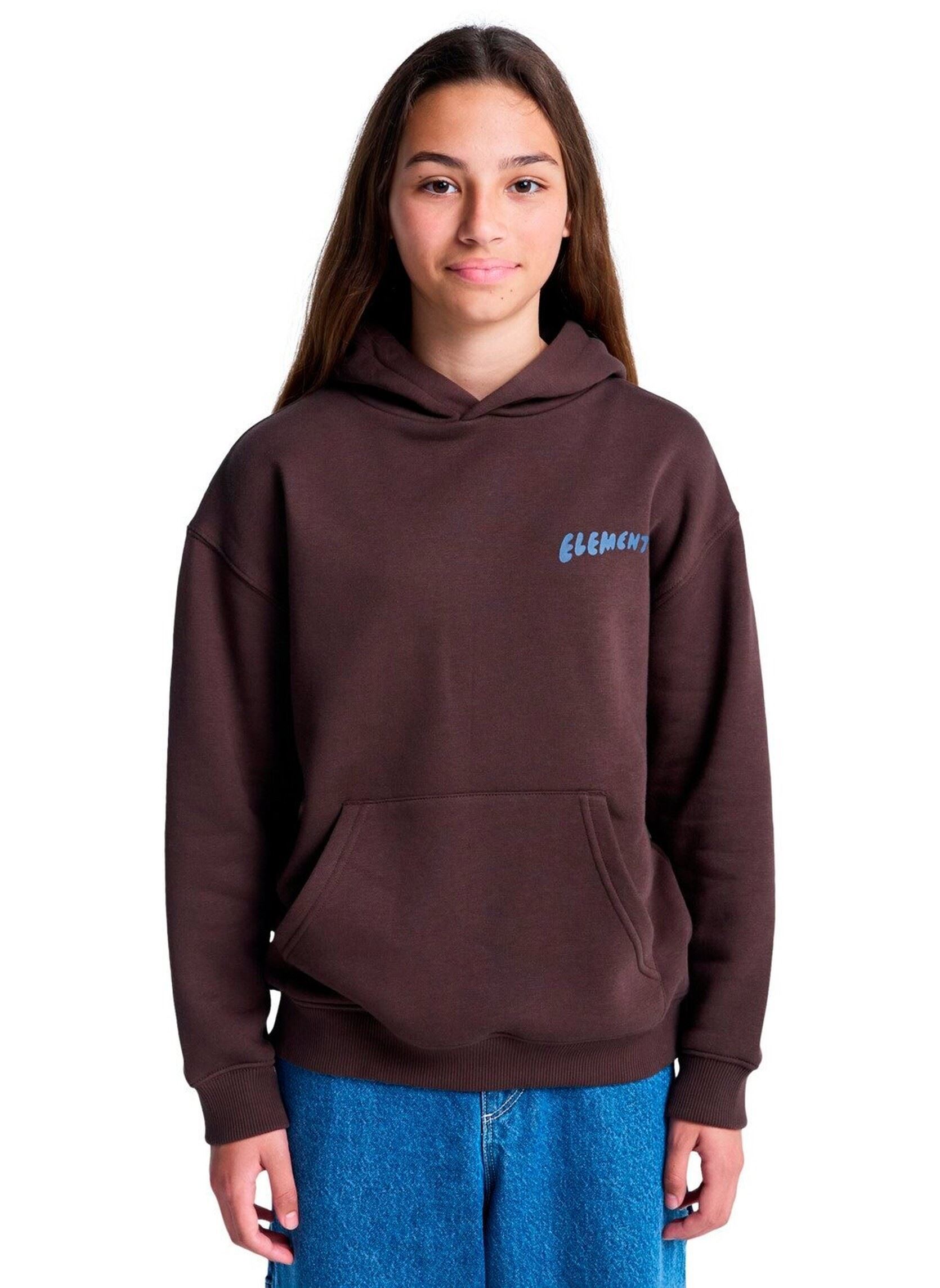 Felpe con cappuccio Sunrise Po Y bambino marrone Element Felpe con cappuccio Sunrise Po Y bambino marrone JAVA