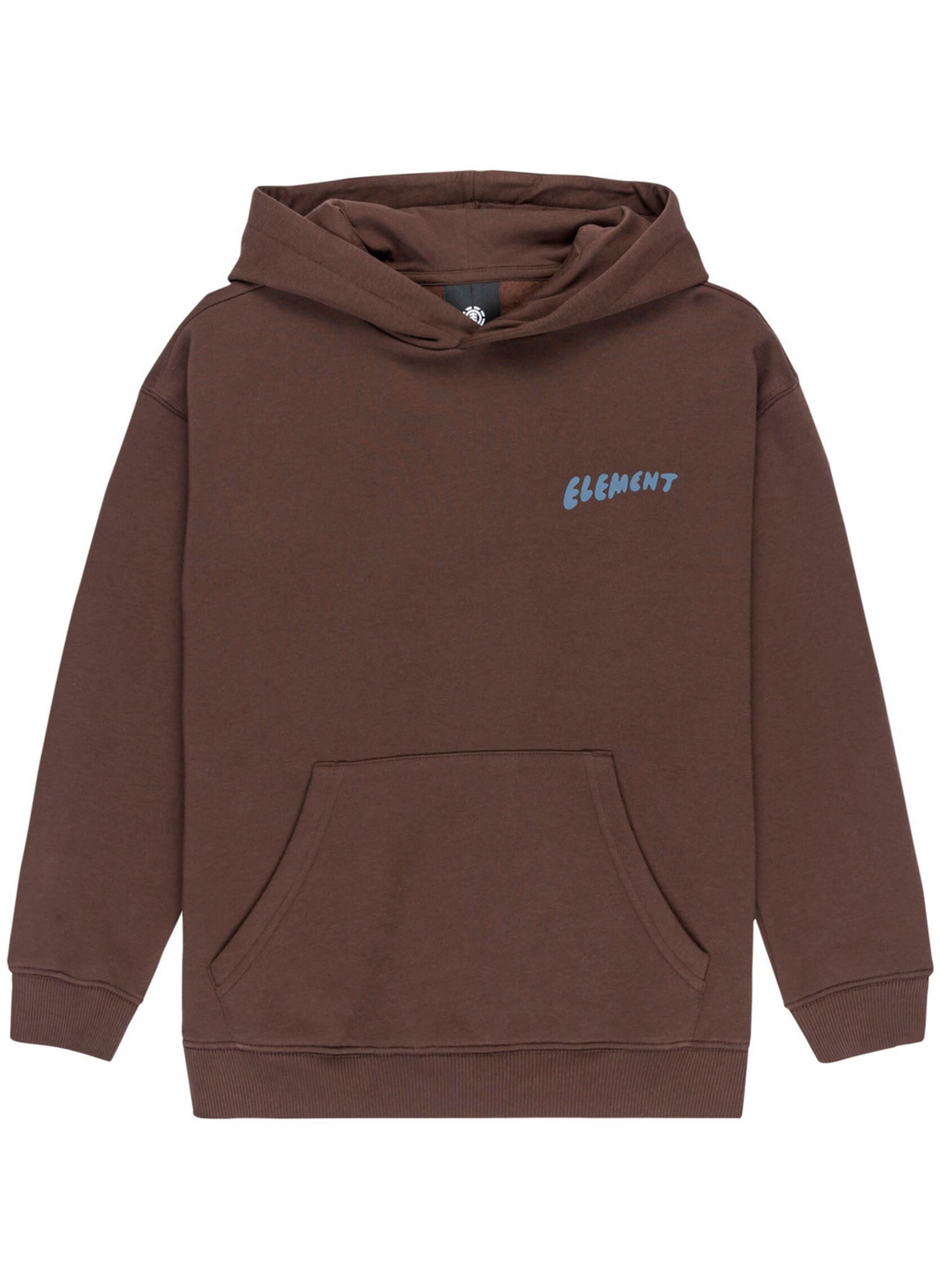 Felpe con cappuccio Sunrise Po Y bambino marrone Element Felpe con cappuccio Sunrise Po Y bambino marrone JAVA