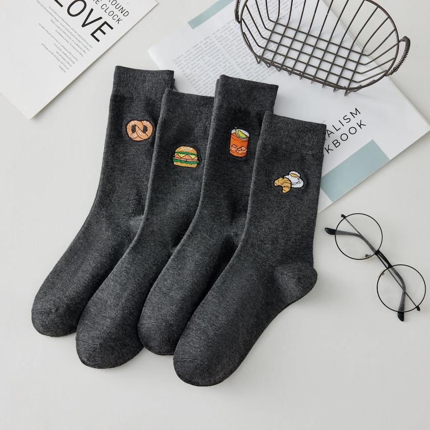 Paire De Chaussettes En Laine Grise Perrin Taille 43/46 - Neuf Avec étiquettes - Antidérapantes Homme