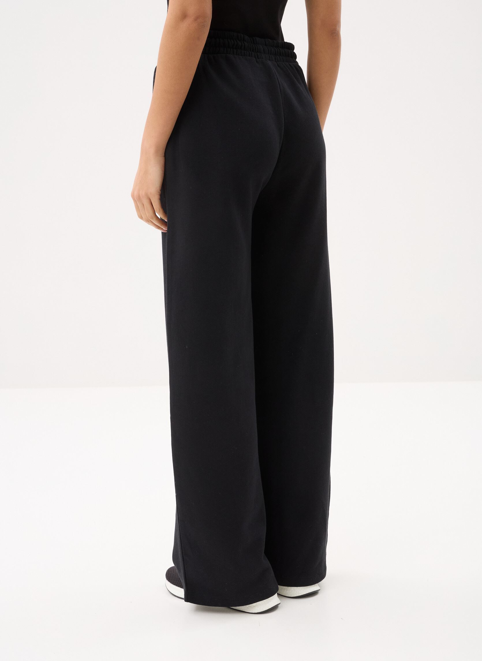 Bas de jogging PWIDEJOGGY femme noir MADE BY Bas de jogging PWIDEJOGGY femme noir JET BLACK