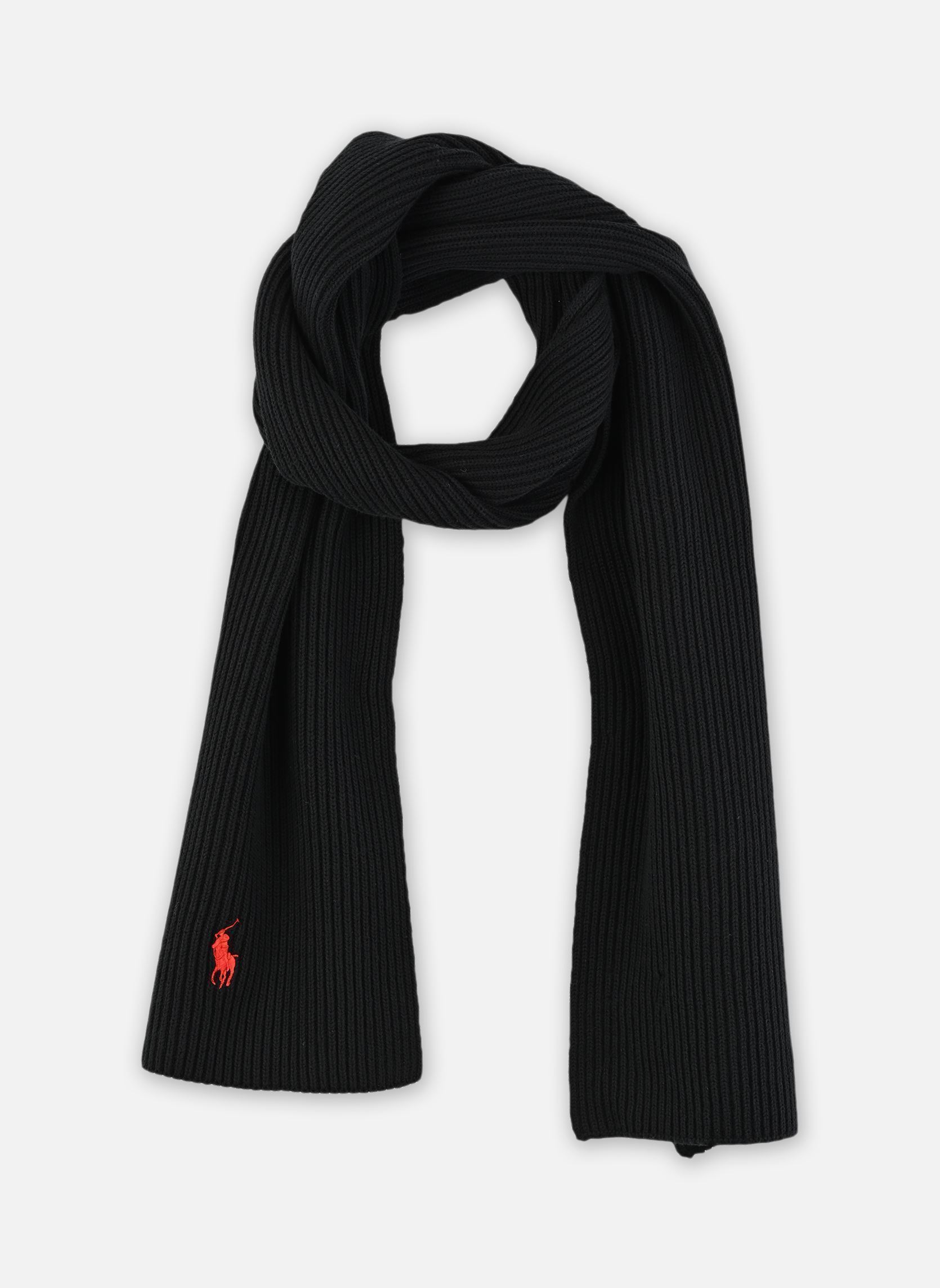 Echarpes Scarf-Scarf homme noir Polo Ralph Lauren Echarpes Scarf-Scarf homme noir POLO BLACK