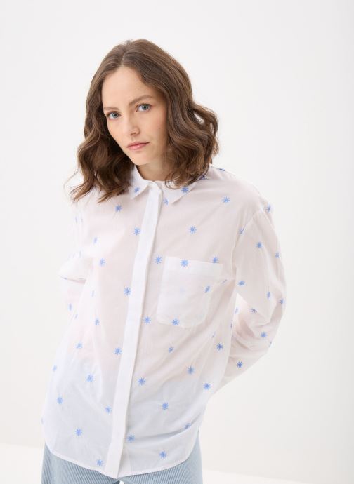 MADE BY Chemises manches longues CHESTAR femme blanc