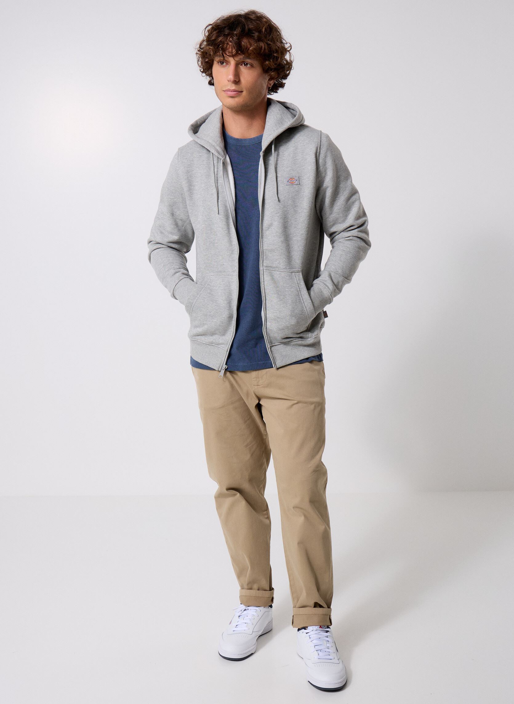 Sweats zippés Oakport Zip Hoodie M homme gris Dickies Sweats zippés Oakport Zip Hoodie M homme gris HEATHER GREY
