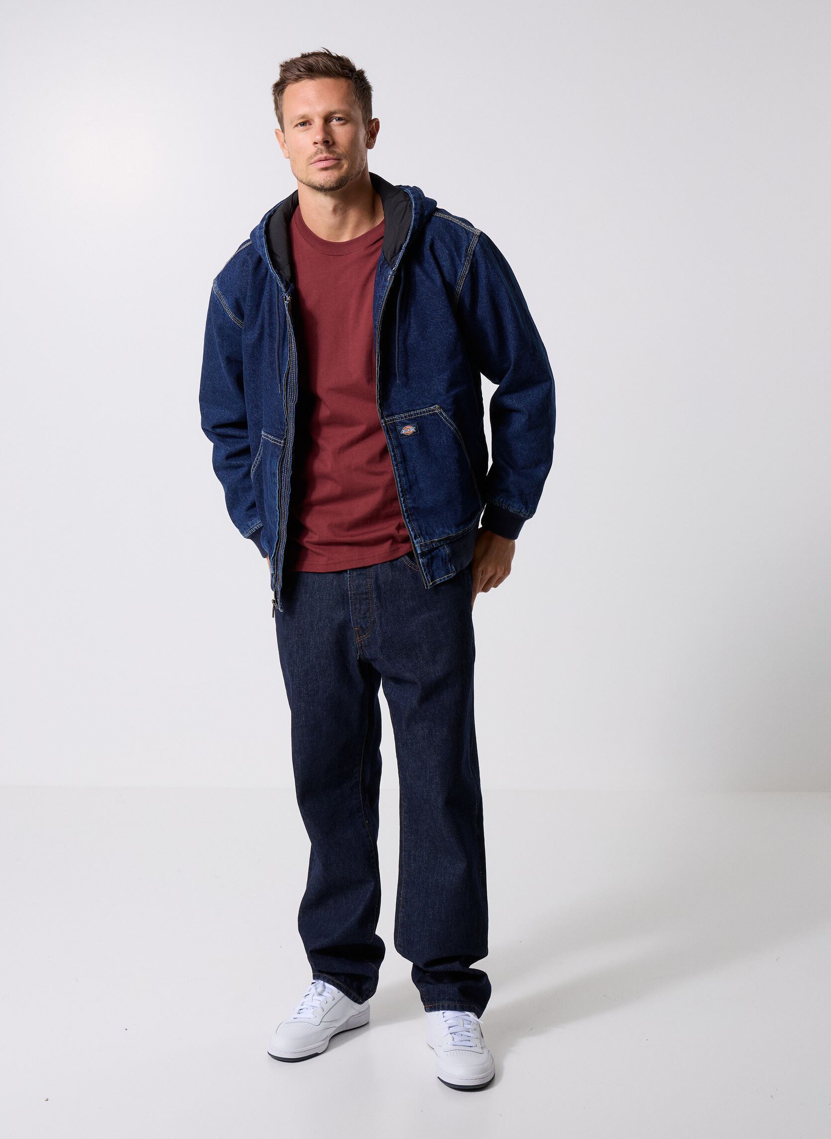Tee-shirts manches courtes Ss Mapleton Tee homme bordeaux Dickies Tee-shirts manches courtes Ss Mapleton Tee homme bordeaux ANDORRA