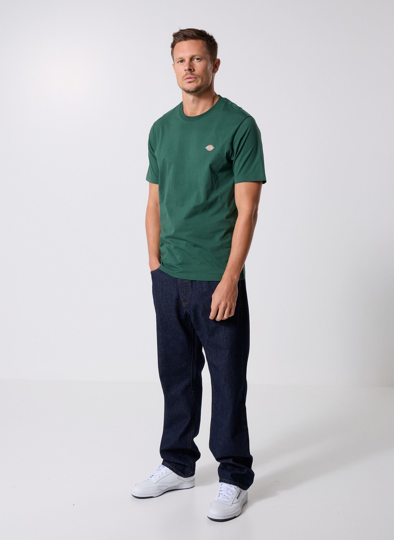 Kurzarm-T-Shirts Ss Mapleton Tee herren grün Dickies Kurzarm-T-Shirts Ss Mapleton Tee herren grün PINE NEEDLE GREEN