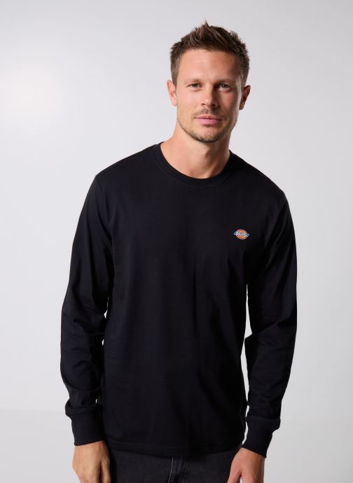 Dickies T-shirts met lange mouwen Ls Mapleton Tee heren zwart