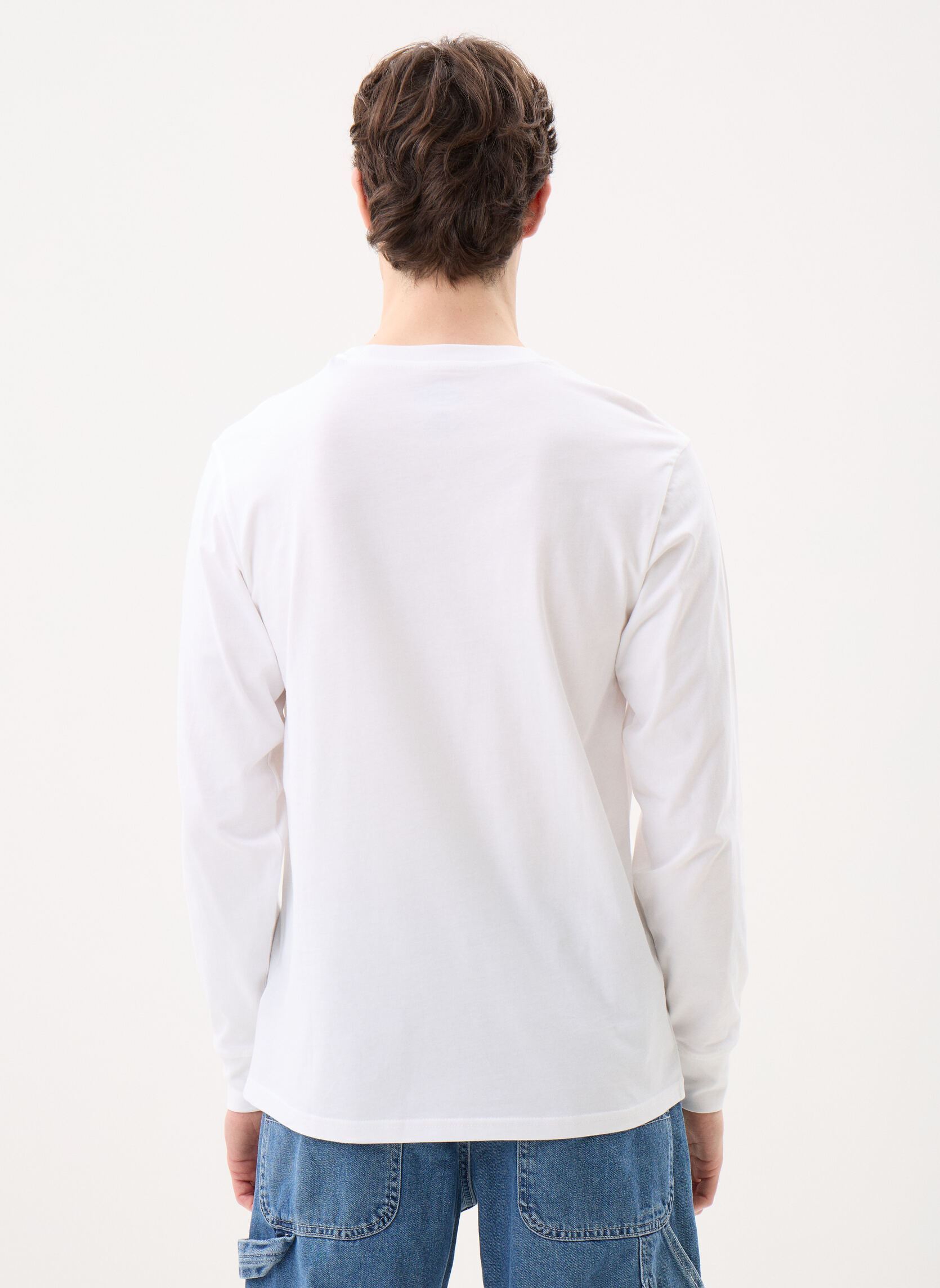 Tee-shirts manches longues Ls Mapleton Tee homme blanc Dickies Tee-shirts manches longues Ls Mapleton Tee homme blanc WHITE