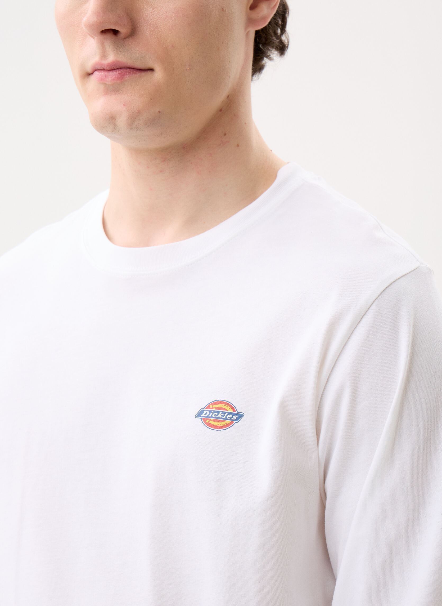 Tee-shirts manches longues Ls Mapleton Tee homme blanc Dickies Tee-shirts manches longues Ls Mapleton Tee homme blanc WHITE