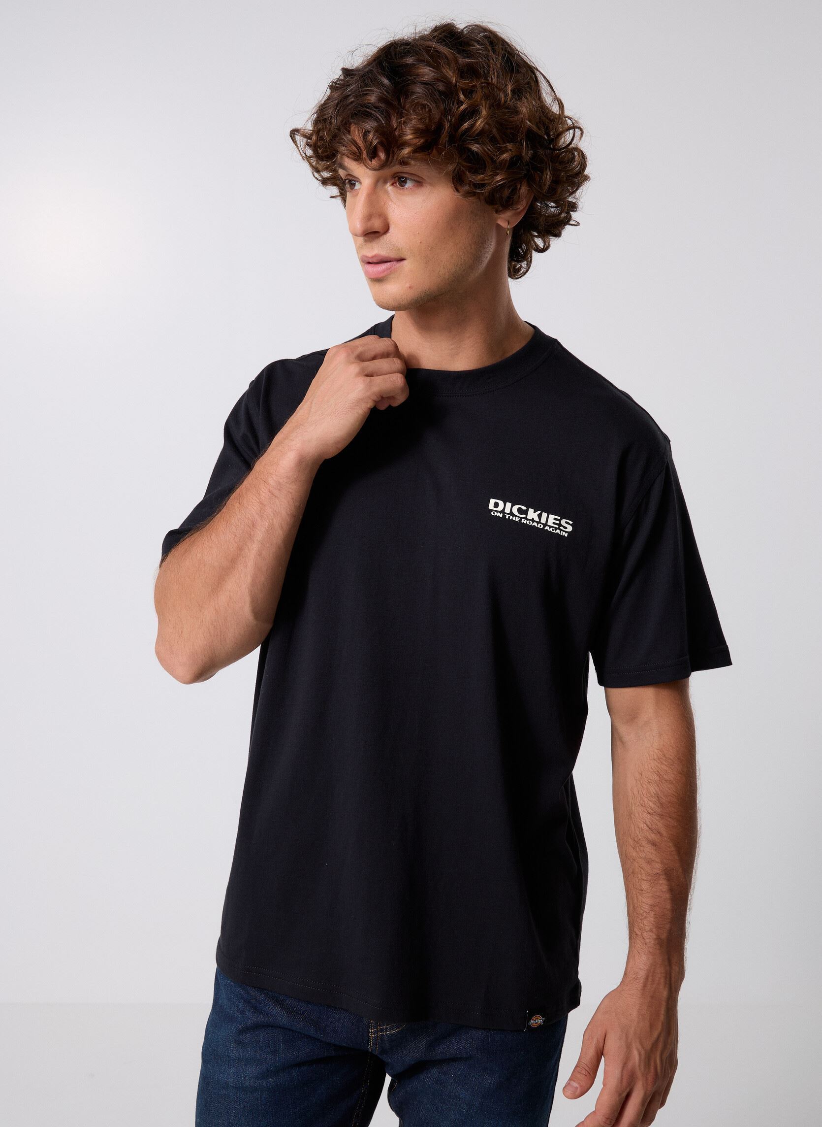 T-shirt a maniche corte Burns Tee Ss uomo nero Dickies T-shirt a maniche corte Burns Tee Ss uomo nero BLACK