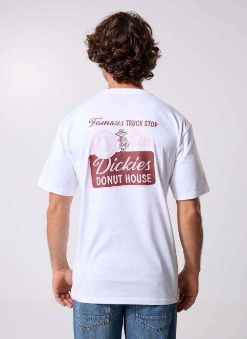 Dickies T-shirts met korte mouwen Donut House Tee Ss heren wit