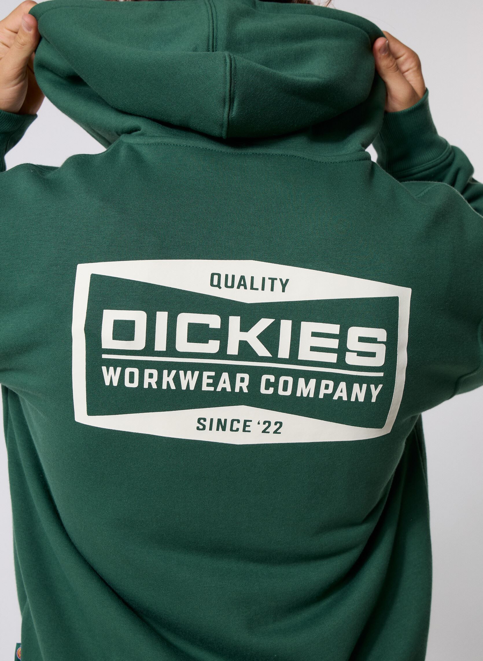 Sweats à capuche Bolivar Fz Hoodie homme vert Dickies Sweats à capuche Bolivar Fz Hoodie homme vert PINE NEEDLE GREEN