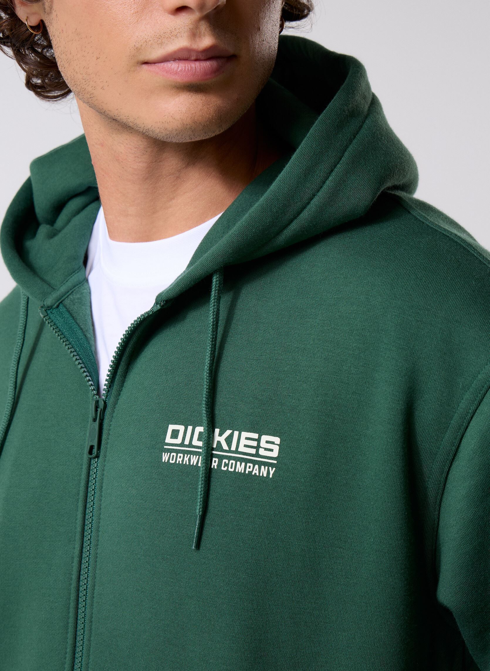 Sweats à capuche Bolivar Fz Hoodie homme vert Dickies Sweats à capuche Bolivar Fz Hoodie homme vert PINE NEEDLE GREEN