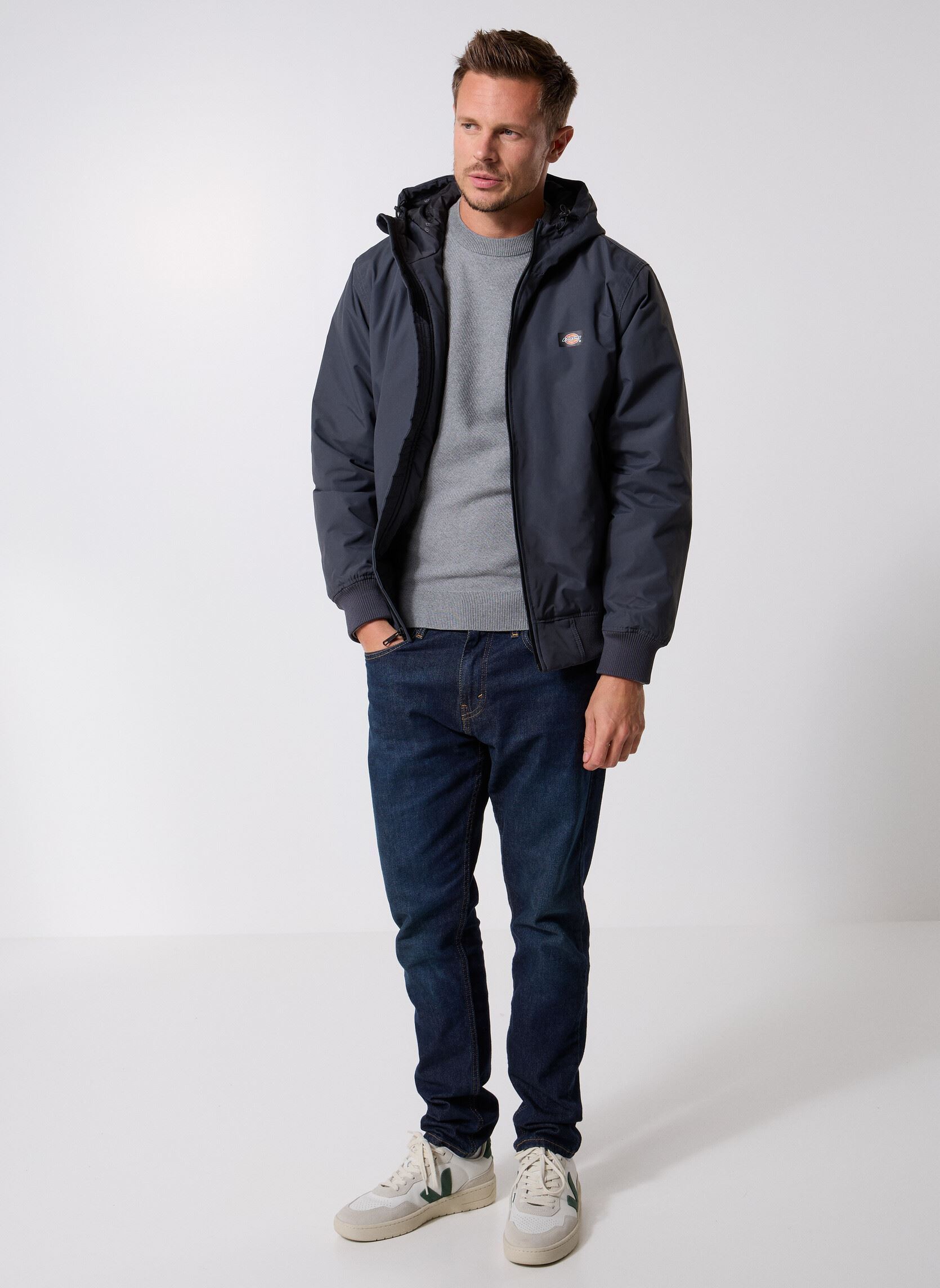 Blousons New Sarpy Jacket Charcoal homme gris Dickies Blousons New Sarpy Jacket Charcoal homme gris GREY