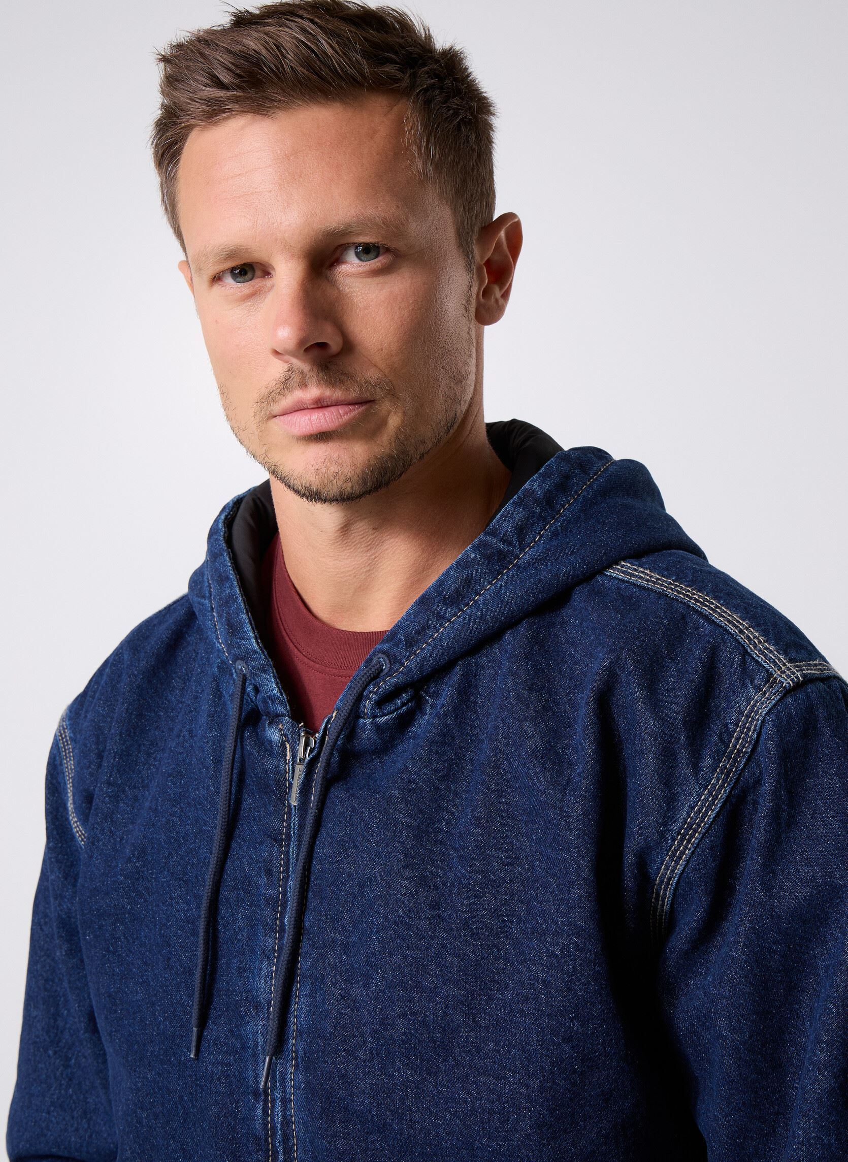 Jacken Hilham Hooded Jacket herren blau Dickies Jacken Hilham Hooded Jacket herren blau DARK INDIGO