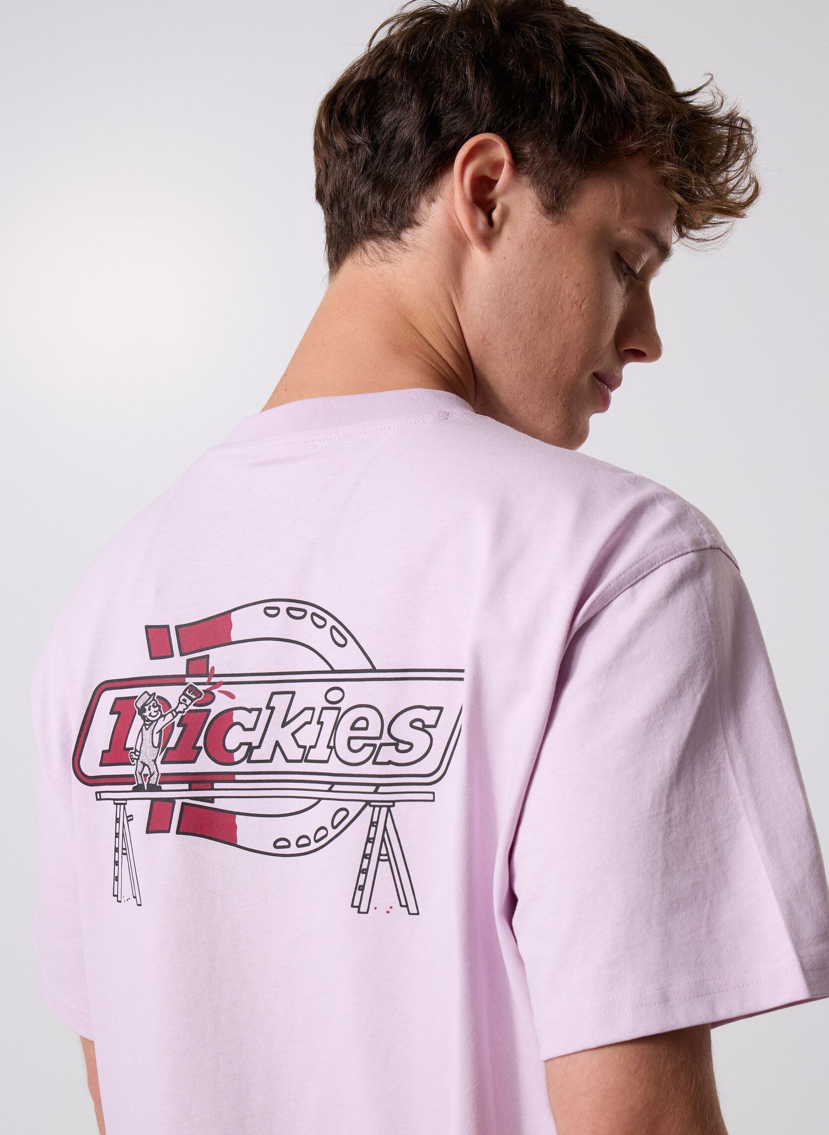 Tee-shirts manches courtes Statesville Tee Ss homme rose Dickies Tee-shirts manches courtes Statesville Tee Ss homme rose WINSOME ORCHID