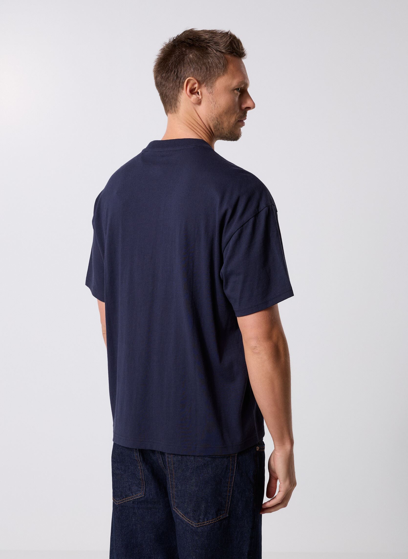 Tee-shirts manches courtes Forth Shaw Tee Ss homme bleu Dickies Tee-shirts manches courtes Forth Shaw Tee Ss homme bleu NIGHT SKY