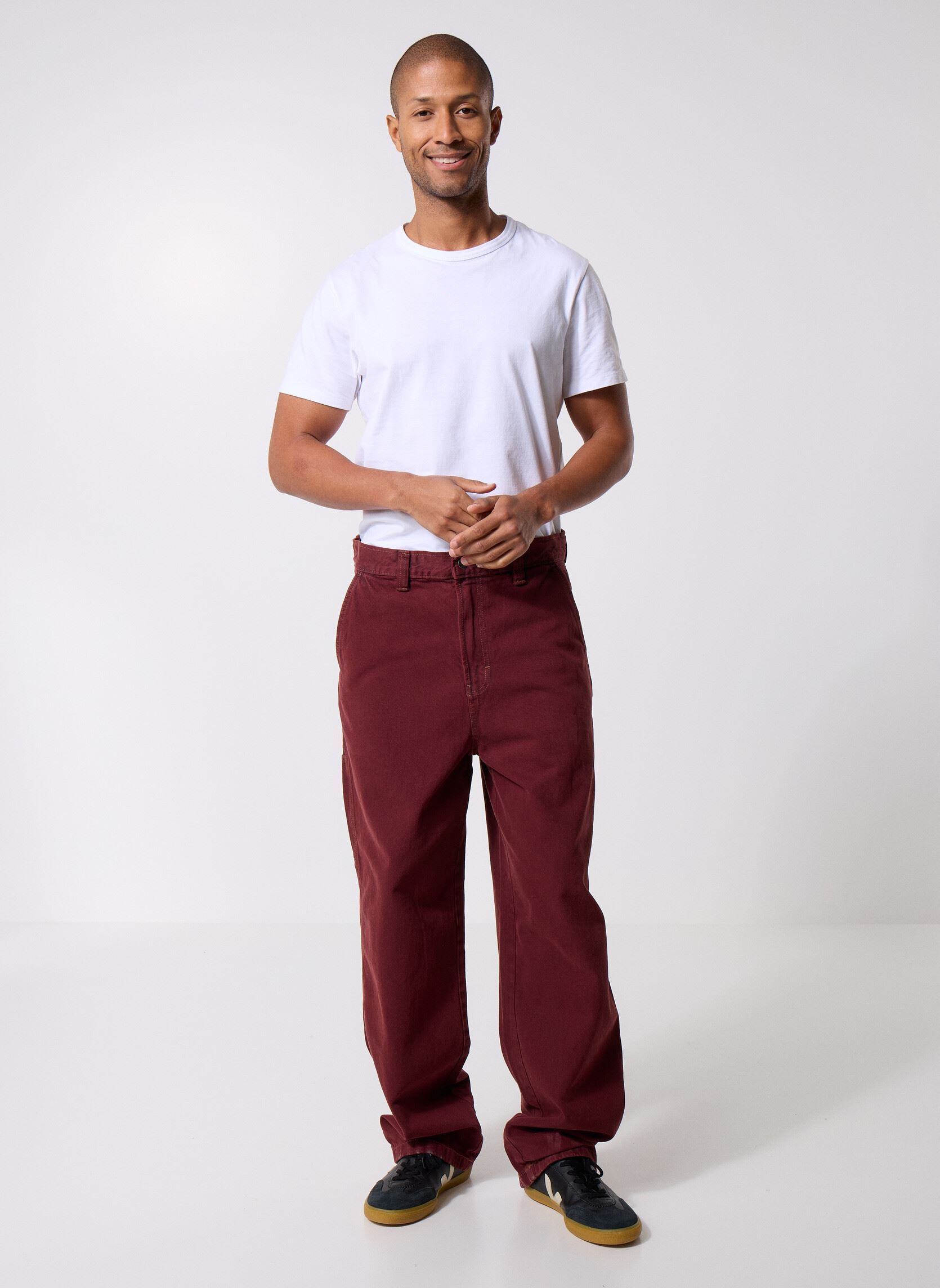 Jeans Madison Baggy Fit Denim herren bordeaux Dickies Jeans Madison Baggy Fit Denim herren bordeaux ANDORRA