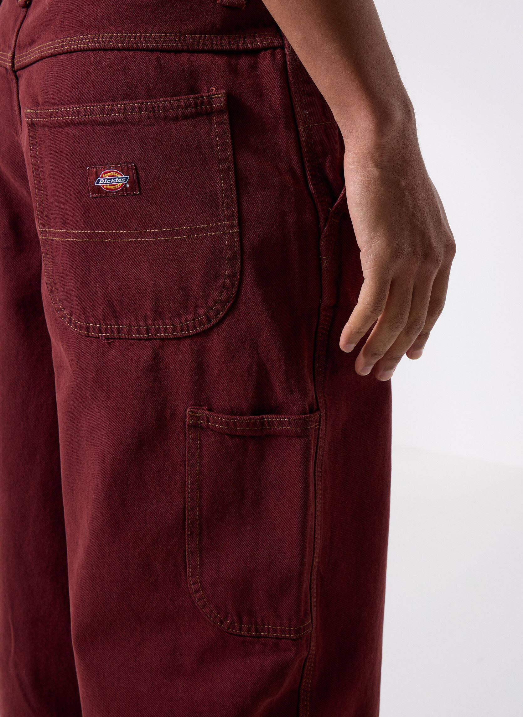 Jeans Madison Baggy Fit Denim herren bordeaux Dickies Jeans Madison Baggy Fit Denim herren bordeaux ANDORRA