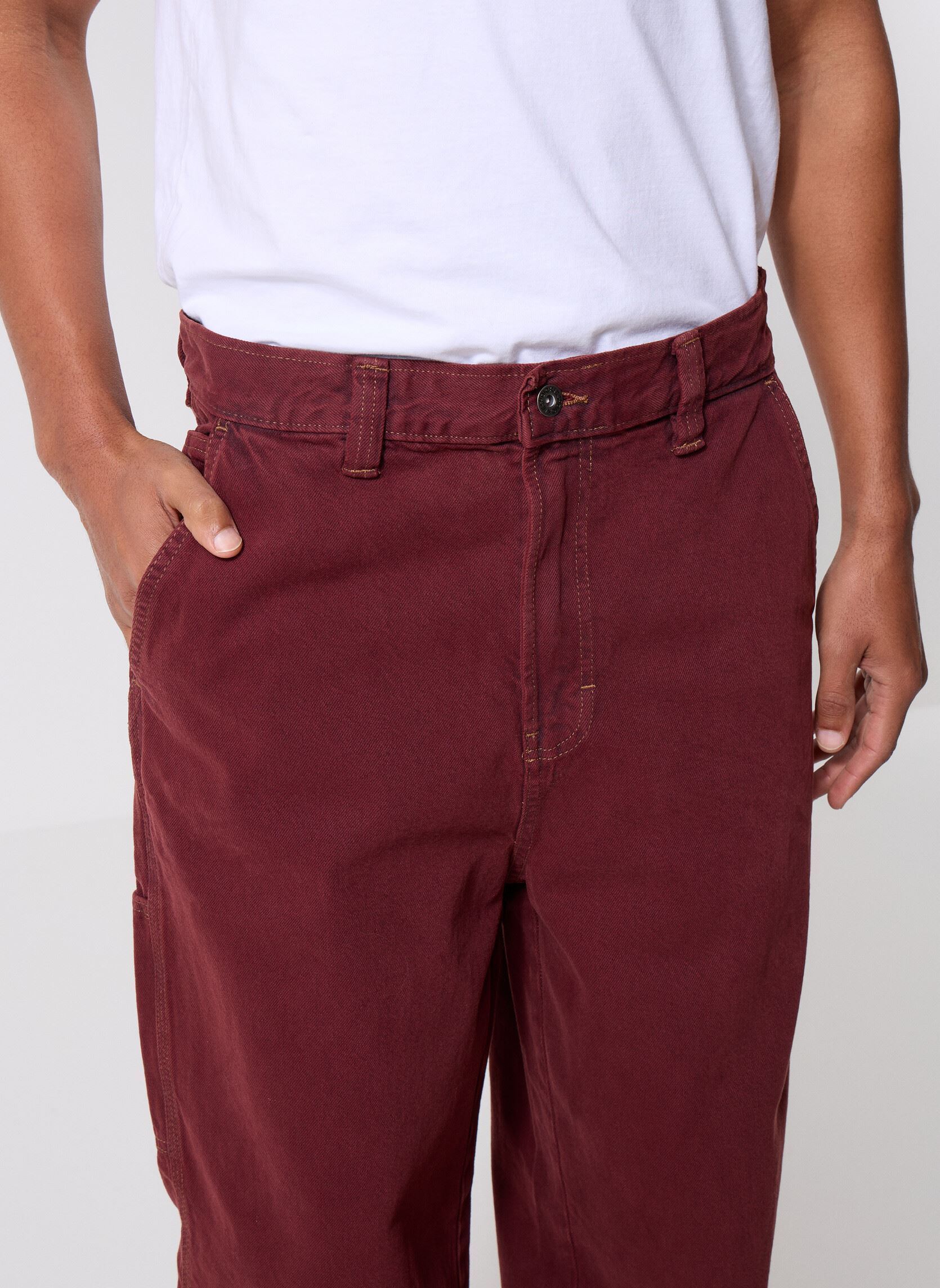 Jeans Madison Baggy Fit Denim herren bordeaux Dickies Jeans Madison Baggy Fit Denim herren bordeaux ANDORRA