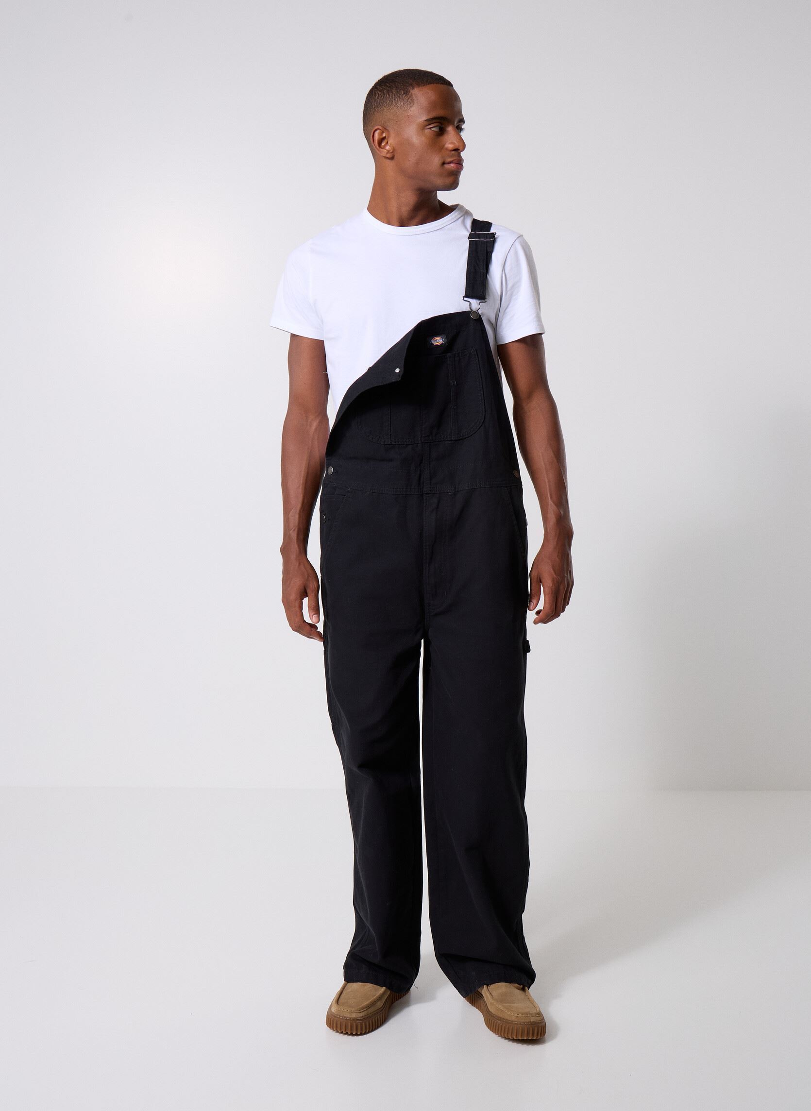 Hosen Canvas Bib herren schwarz Dickies Hosen Canvas Bib herren schwarz BLACK