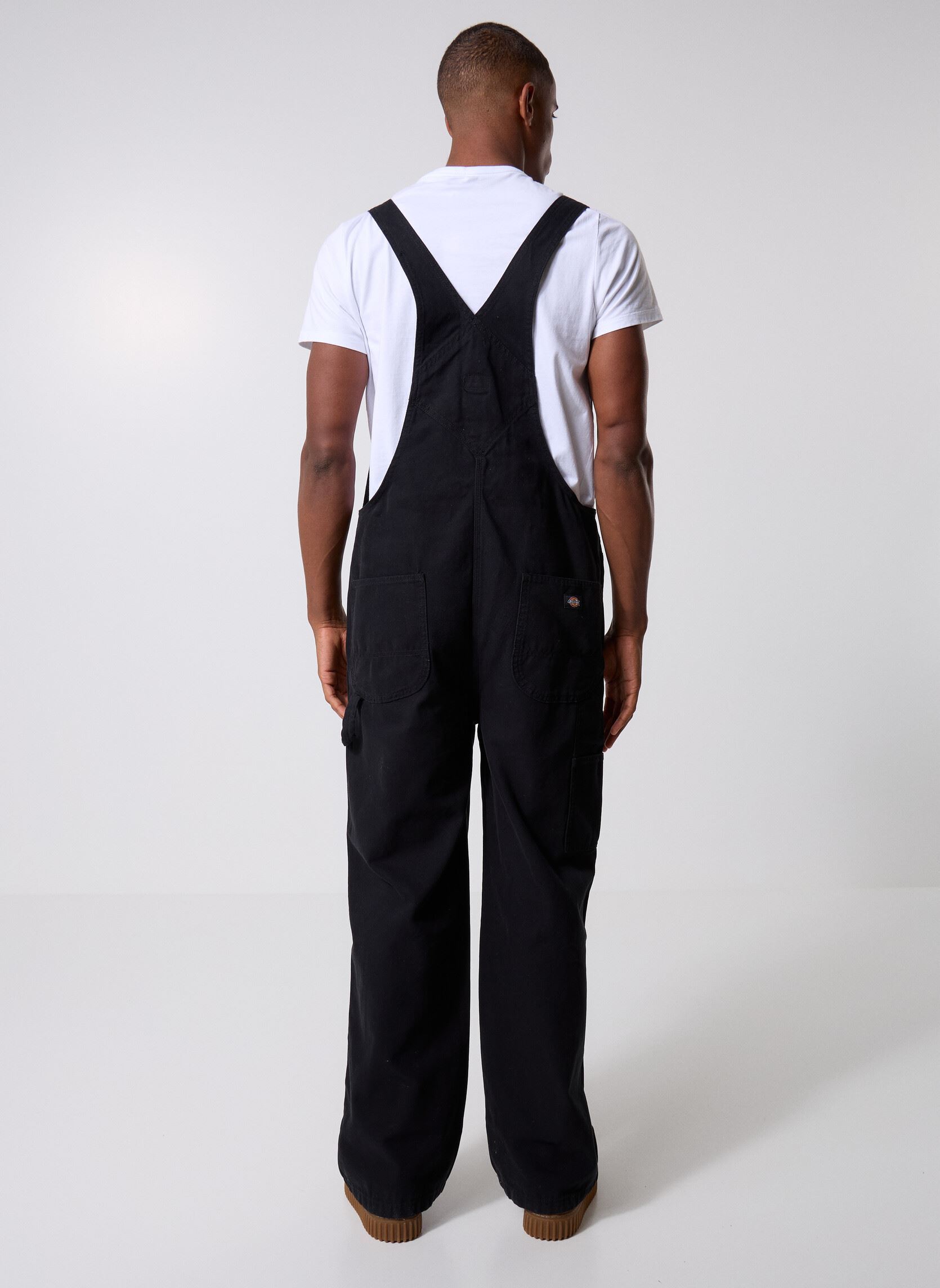 Hosen Canvas Bib herren schwarz Dickies Hosen Canvas Bib herren schwarz BLACK