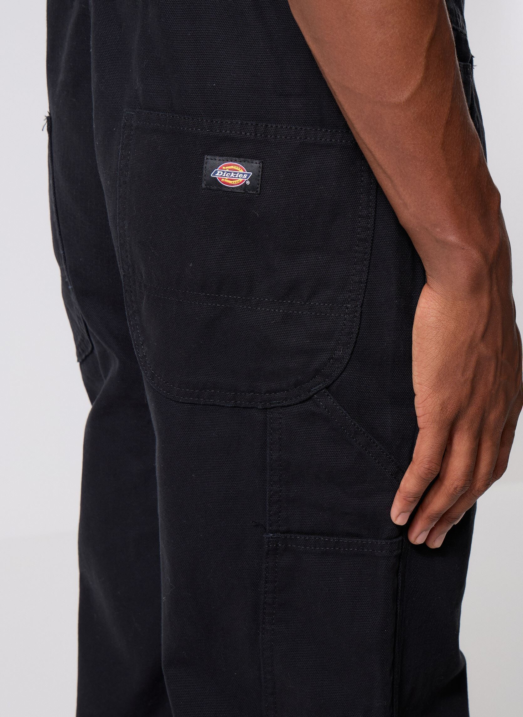 Hosen Canvas Bib herren schwarz Dickies Hosen Canvas Bib herren schwarz BLACK