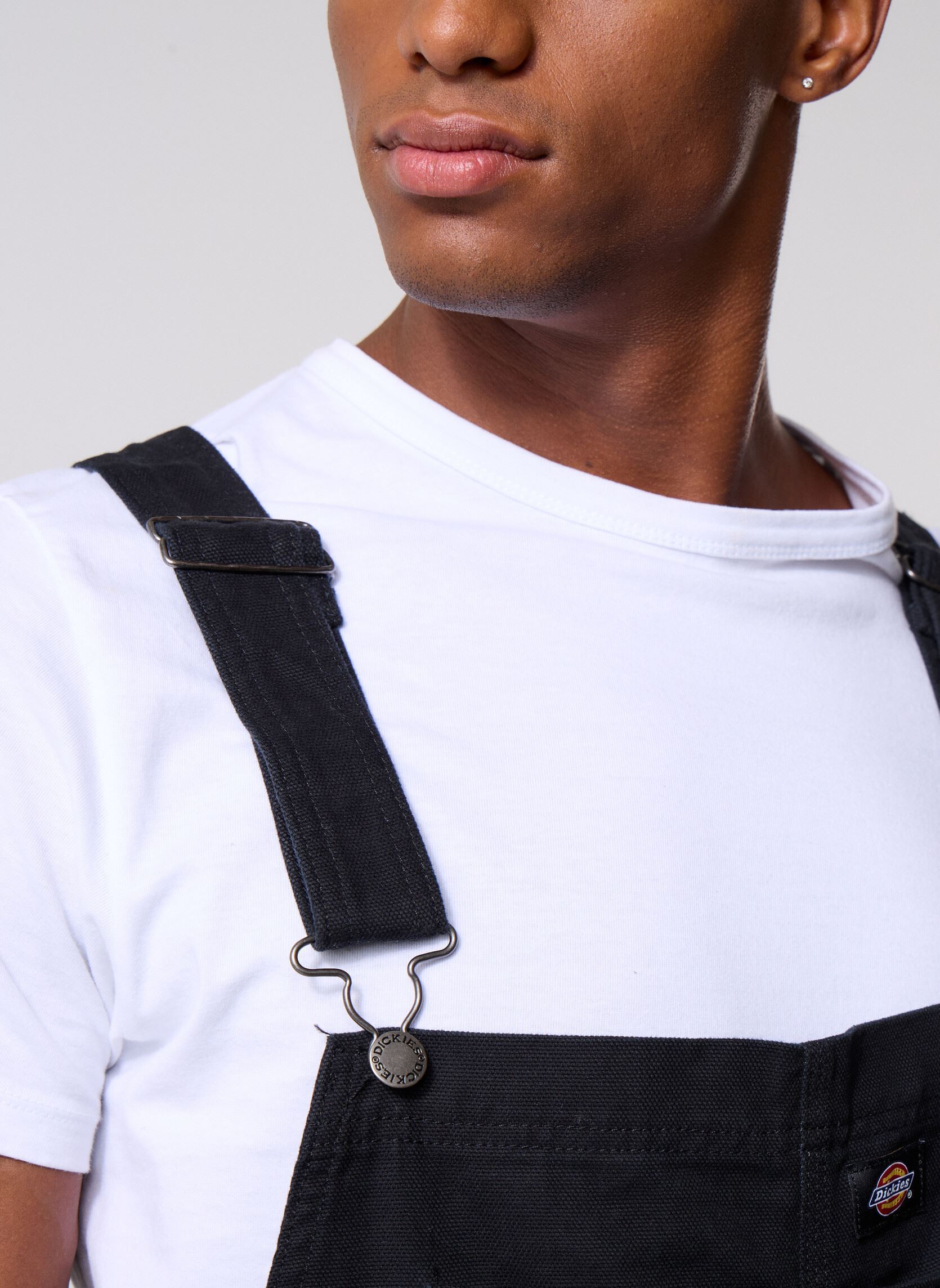 Hosen Canvas Bib herren schwarz Dickies Hosen Canvas Bib herren schwarz BLACK