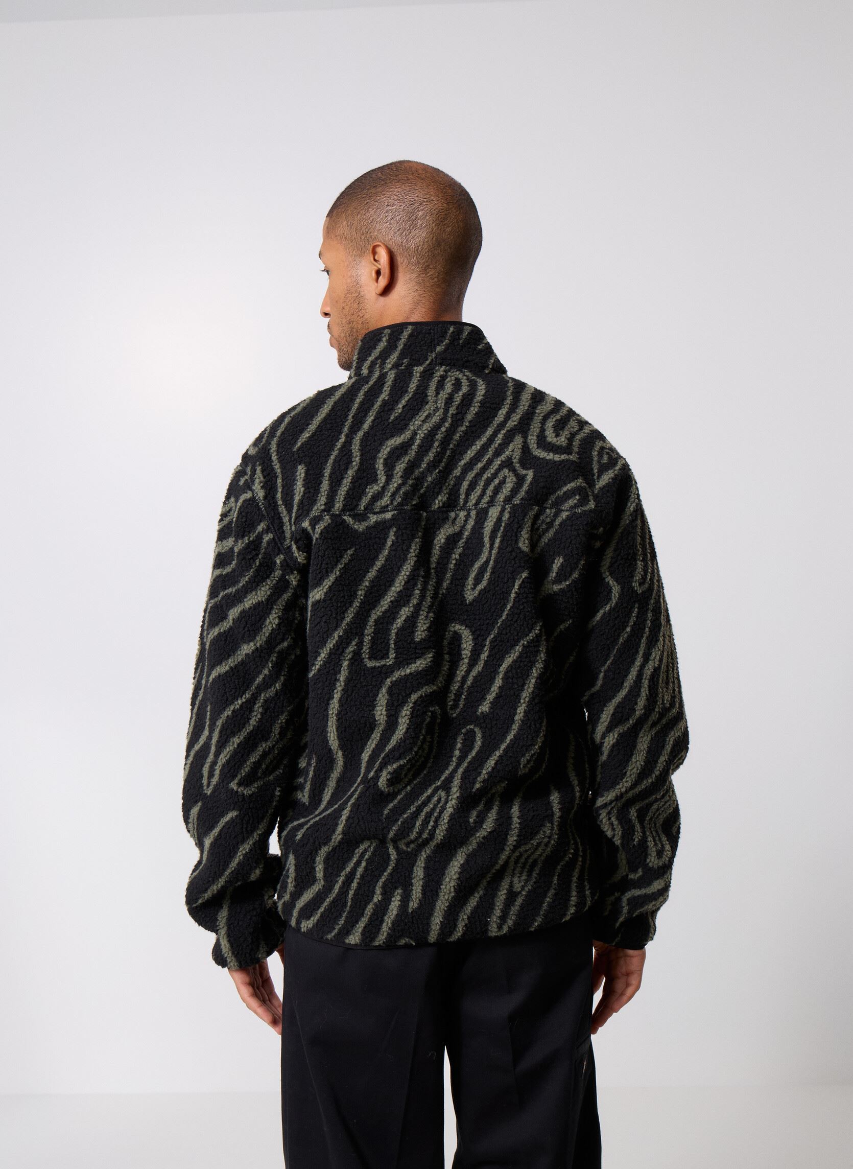 Fleece truien Mount Hope Printed heren zwart Dickies Fleece truien Mount Hope Printed heren zwart BLACK