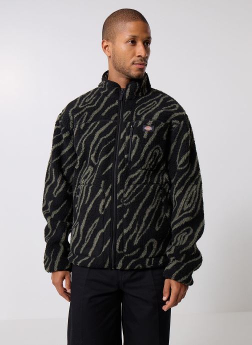 Dickies Vestes polaires Mount Hope Printed homme noir