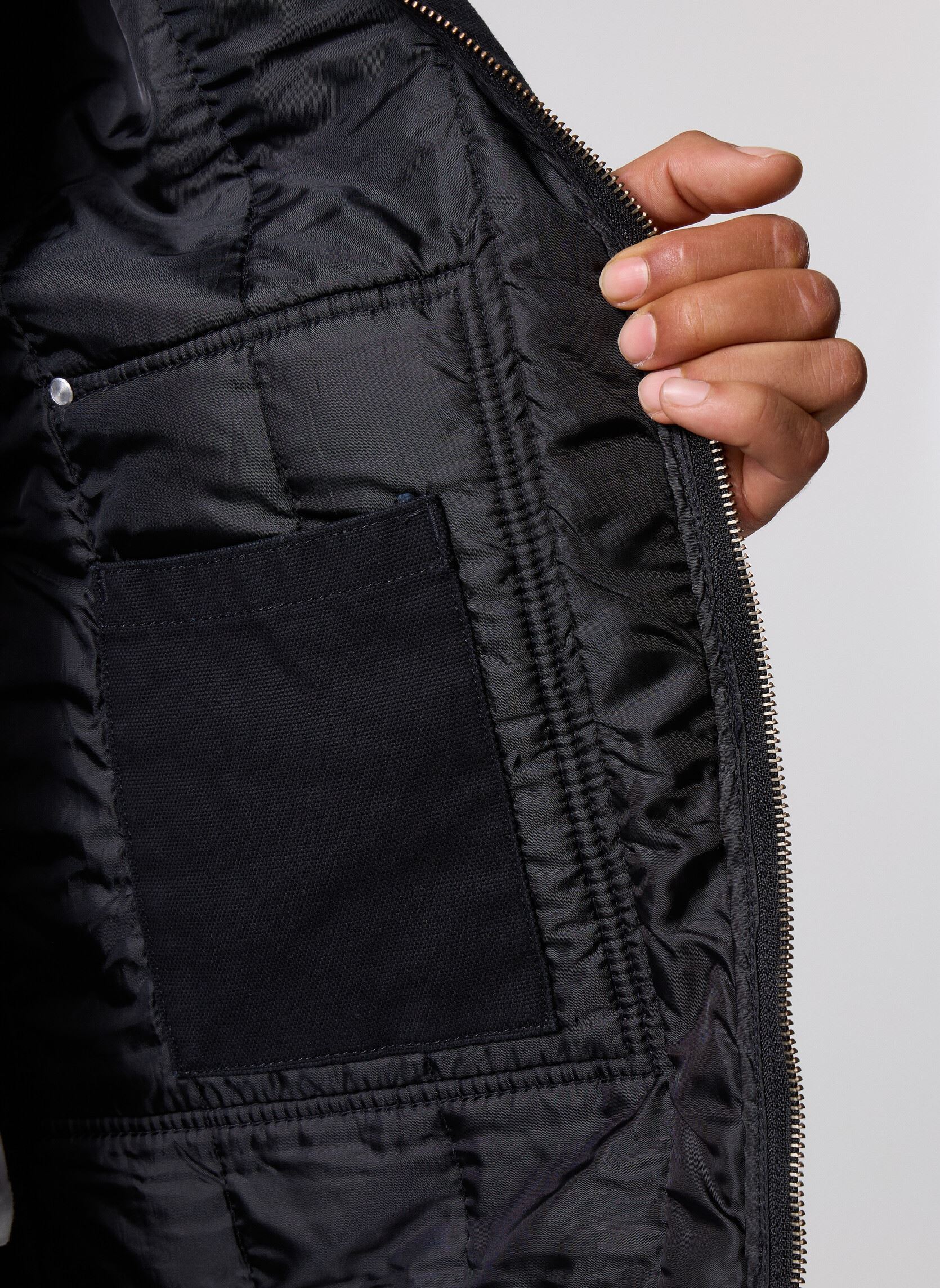 Vestes Quilted Canvas Vest homme noir Dickies Vestes Quilted Canvas Vest homme noir BLACK