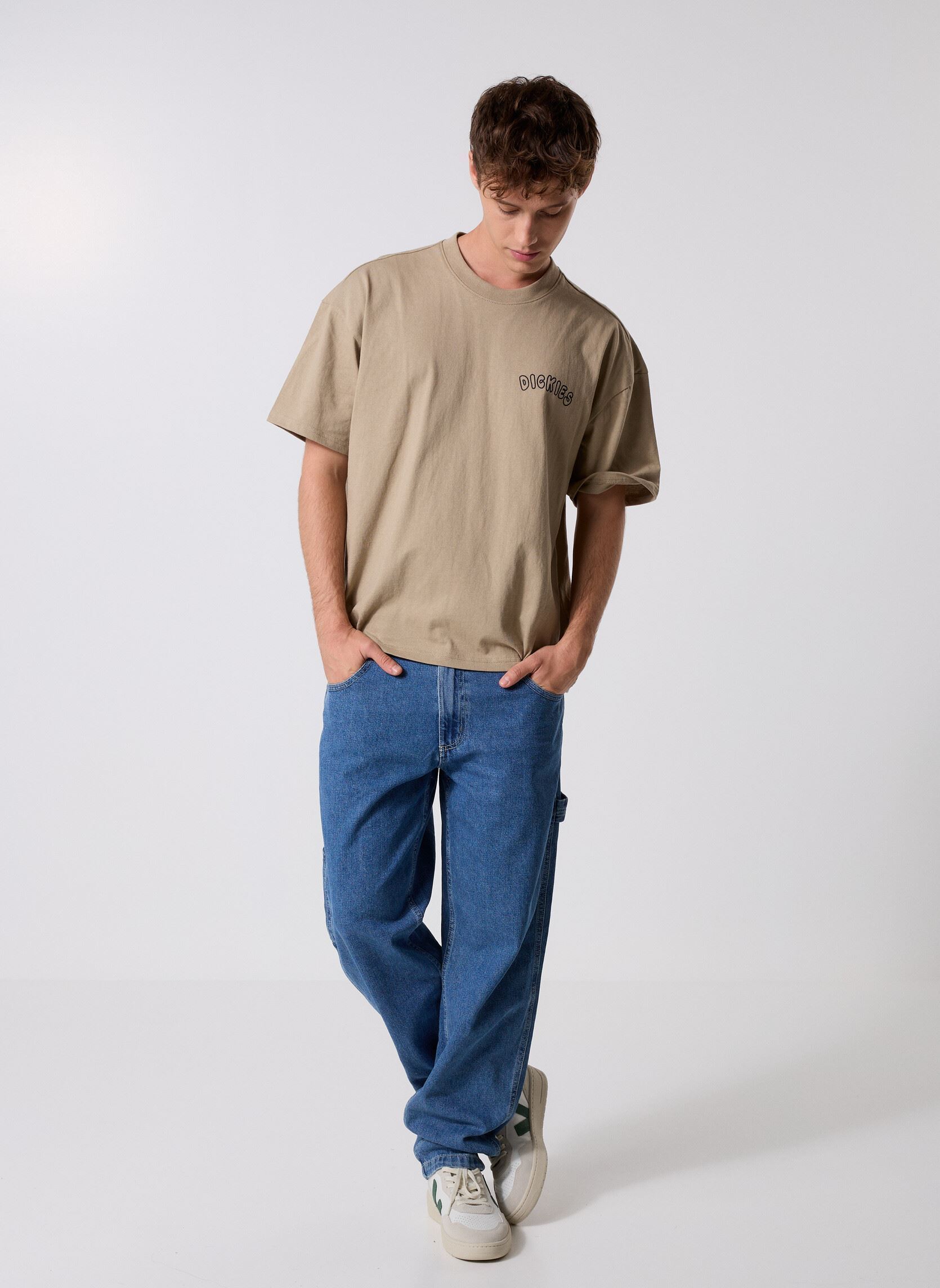 T-shirts met korte mouwen Decartuville Tee Ss heren beige Dickies T-shirts met korte mouwen Decartuville Tee Ss heren beige DESERT SAND
