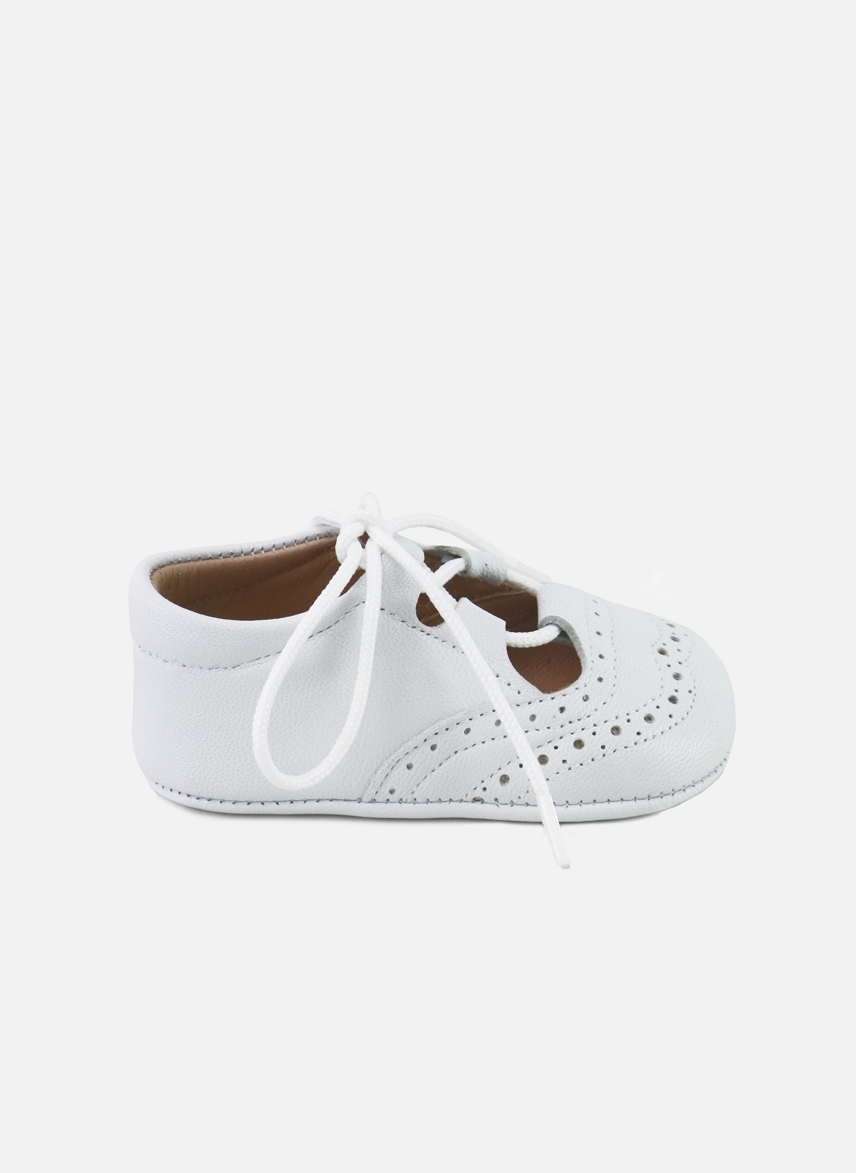 Ballerines Chaussures pour nouveau-nés 10022AL-GUANTINO-BLANCO Blanco garçon blanc Eli 1957 Ballerines Chaussures pour nouveau-nés 10022AL-GUANTINO-BLANCO Blanco garçon blanc Blanc