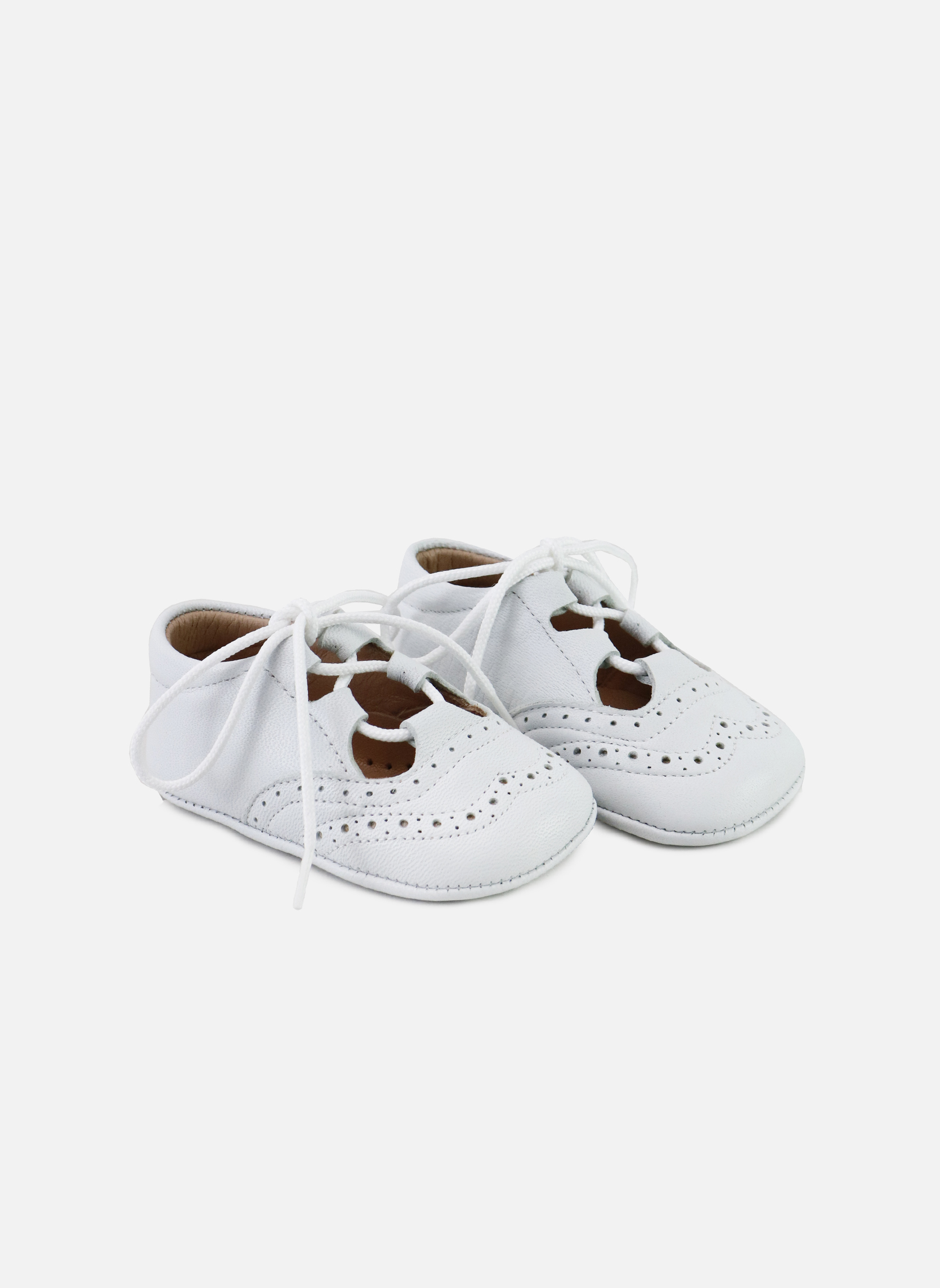 Ballerines Chaussures pour nouveau-nés 10022AL-GUANTINO-BLANCO Blanco garçon blanc Eli 1957 Ballerines Chaussures pour nouveau-nés 10022AL-GUANTINO-BLANCO Blanco garçon blanc Blanc
