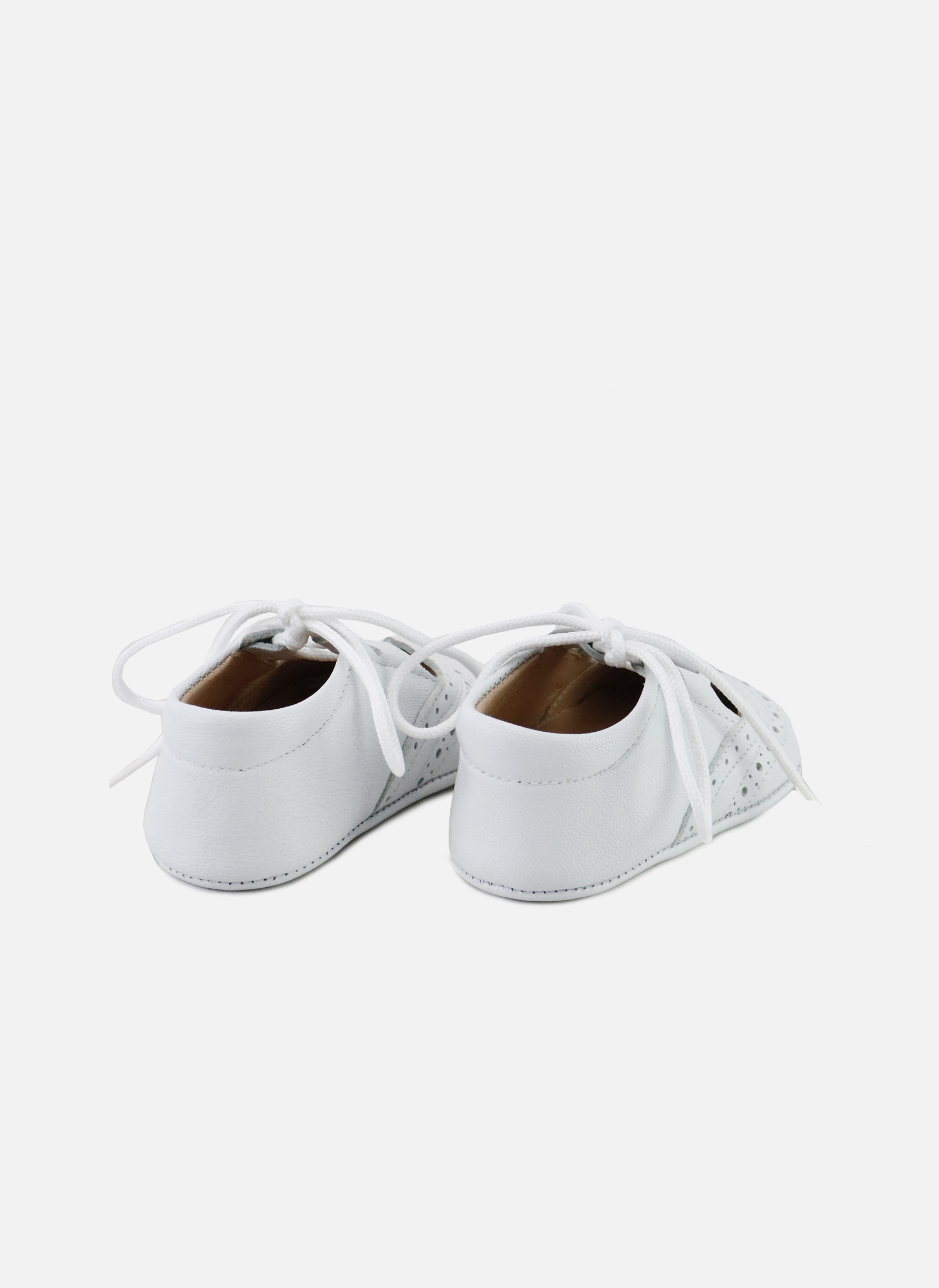 Ballerines Chaussures pour nouveau-nés 10022AL-GUANTINO-BLANCO Blanco garçon blanc Eli 1957 Ballerines Chaussures pour nouveau-nés 10022AL-GUANTINO-BLANCO Blanco garçon blanc Blanc