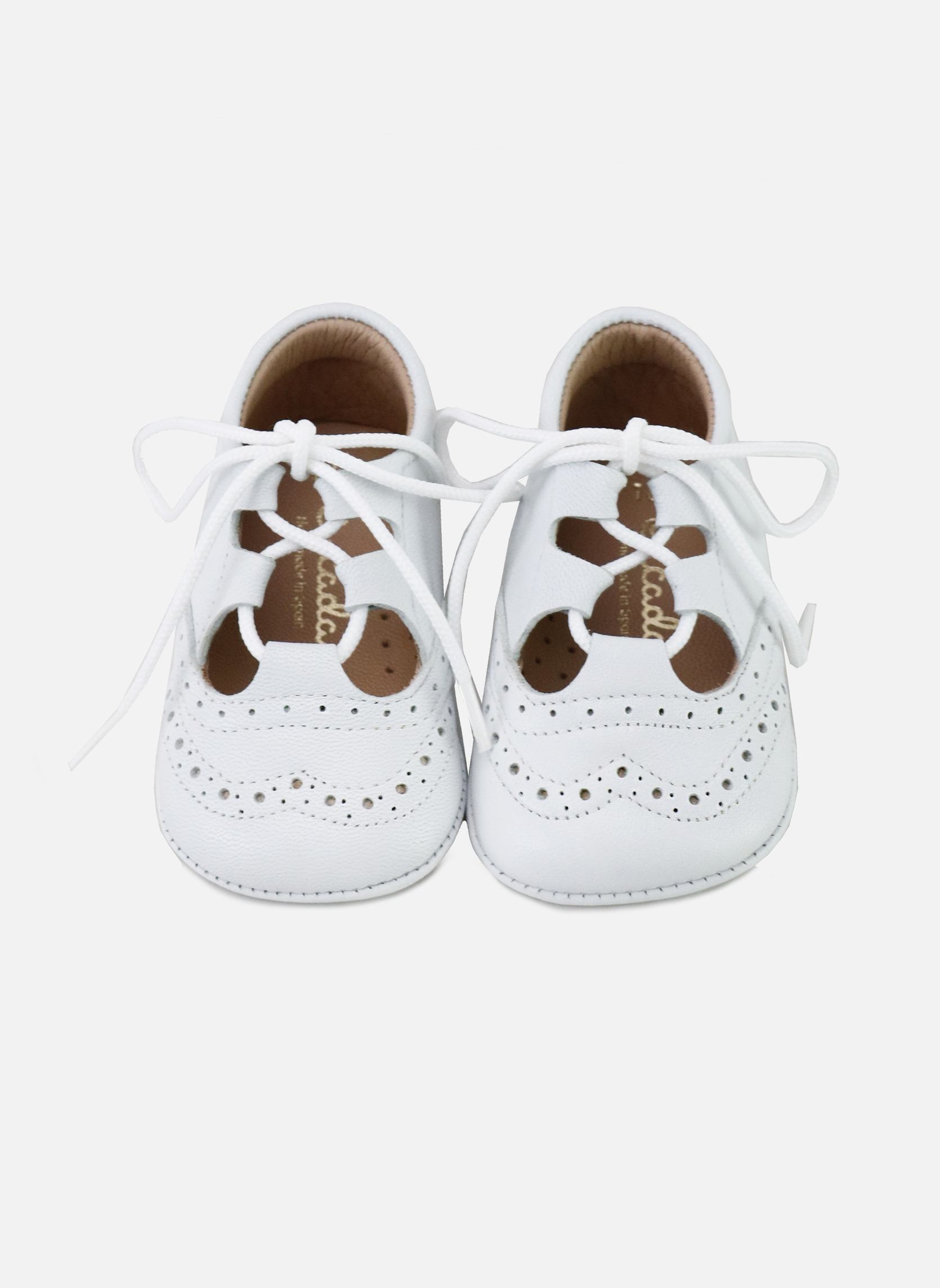 Ballerines Chaussures pour nouveau-nés 10022AL-GUANTINO-BLANCO Blanco garçon blanc Eli 1957 Ballerines Chaussures pour nouveau-nés 10022AL-GUANTINO-BLANCO Blanco garçon blanc Blanc