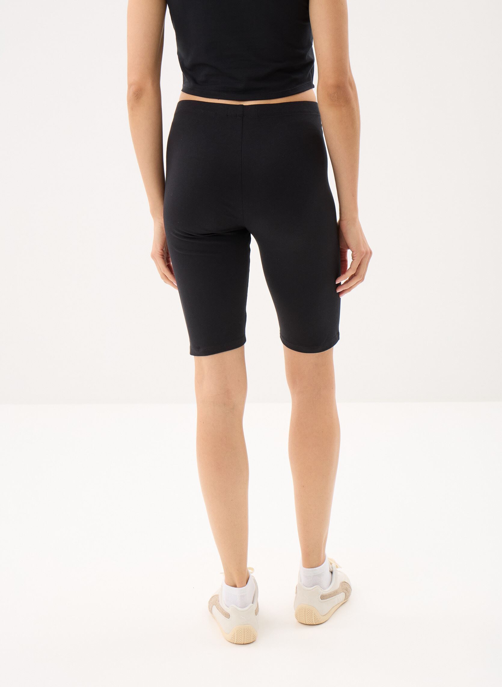 Leggings PANTALON-LEGGING-CYCLISTE dames zwart MADE BY Leggings PANTALON-LEGGING-CYCLISTE dames zwart Z*NOIR