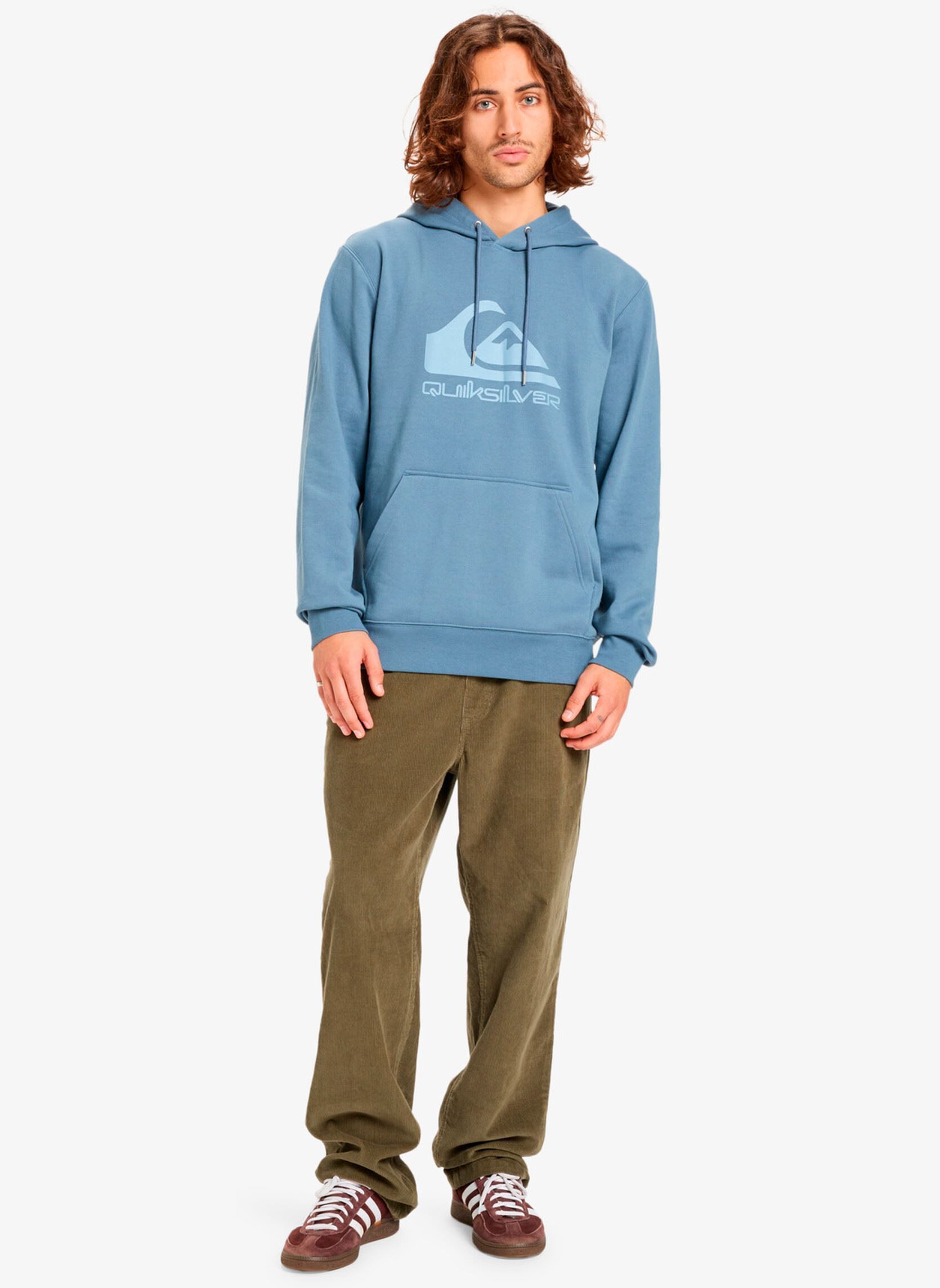 Felpe con cappuccio Comp Logo Hoodie uomo blu Quiksilver Felpe con cappuccio Comp Logo Hoodie uomo blu China blue