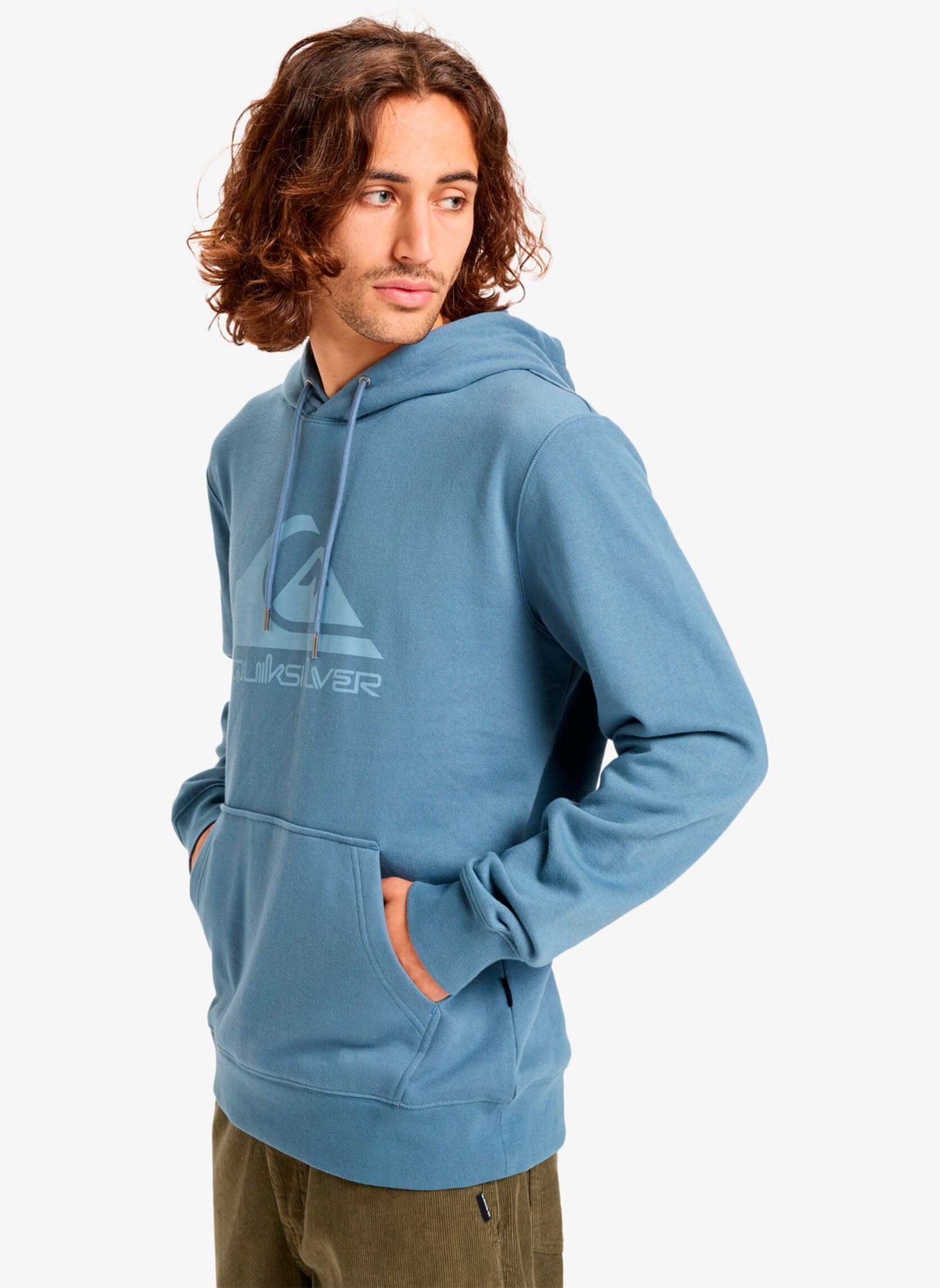 Felpe con cappuccio Comp Logo Hoodie uomo blu Quiksilver Felpe con cappuccio Comp Logo Hoodie uomo blu China blue