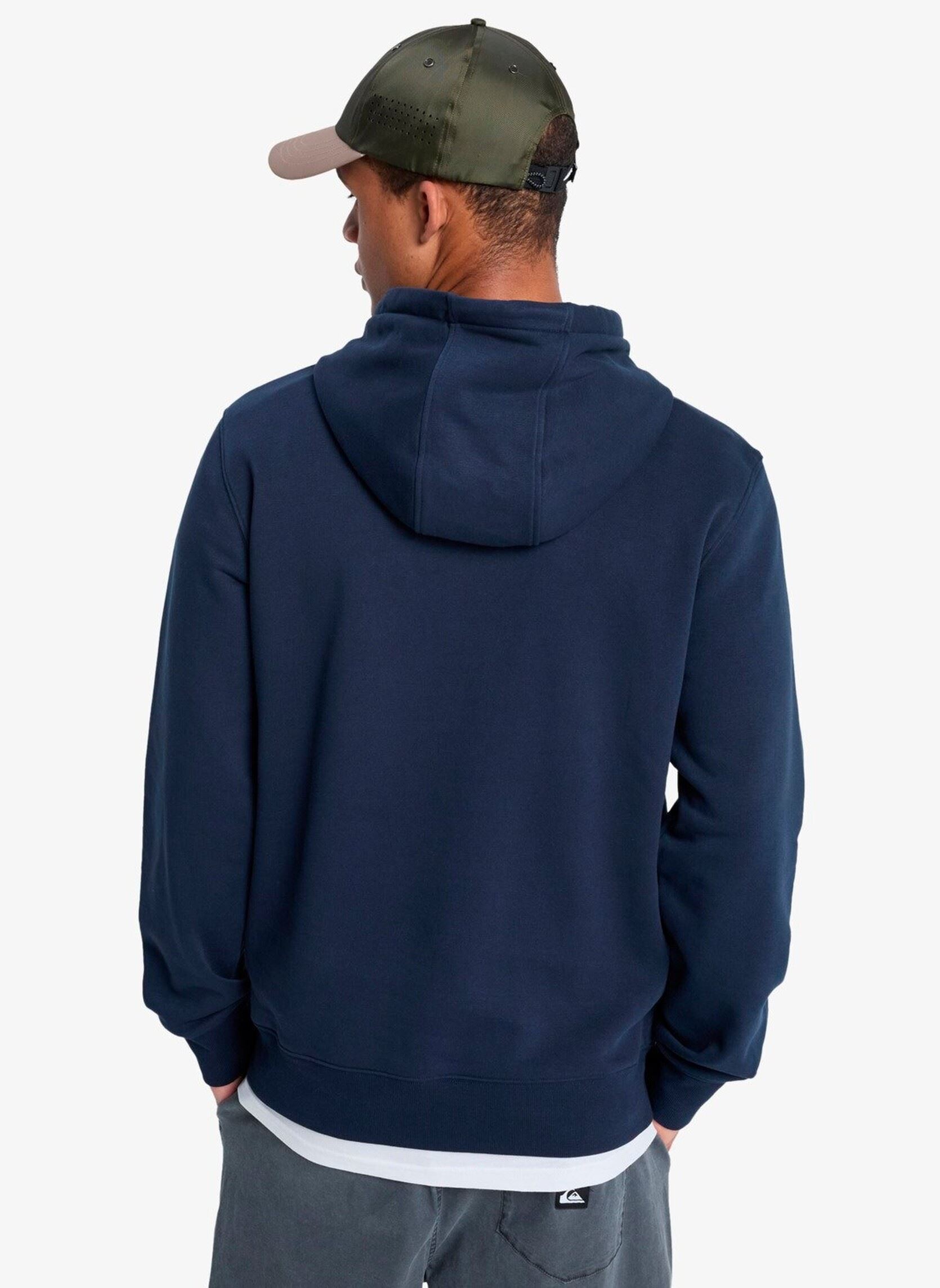 Hoodies Comp Logo Hoodie heren blauw Quiksilver Hoodies Comp Logo Hoodie heren blauw Dark Navy