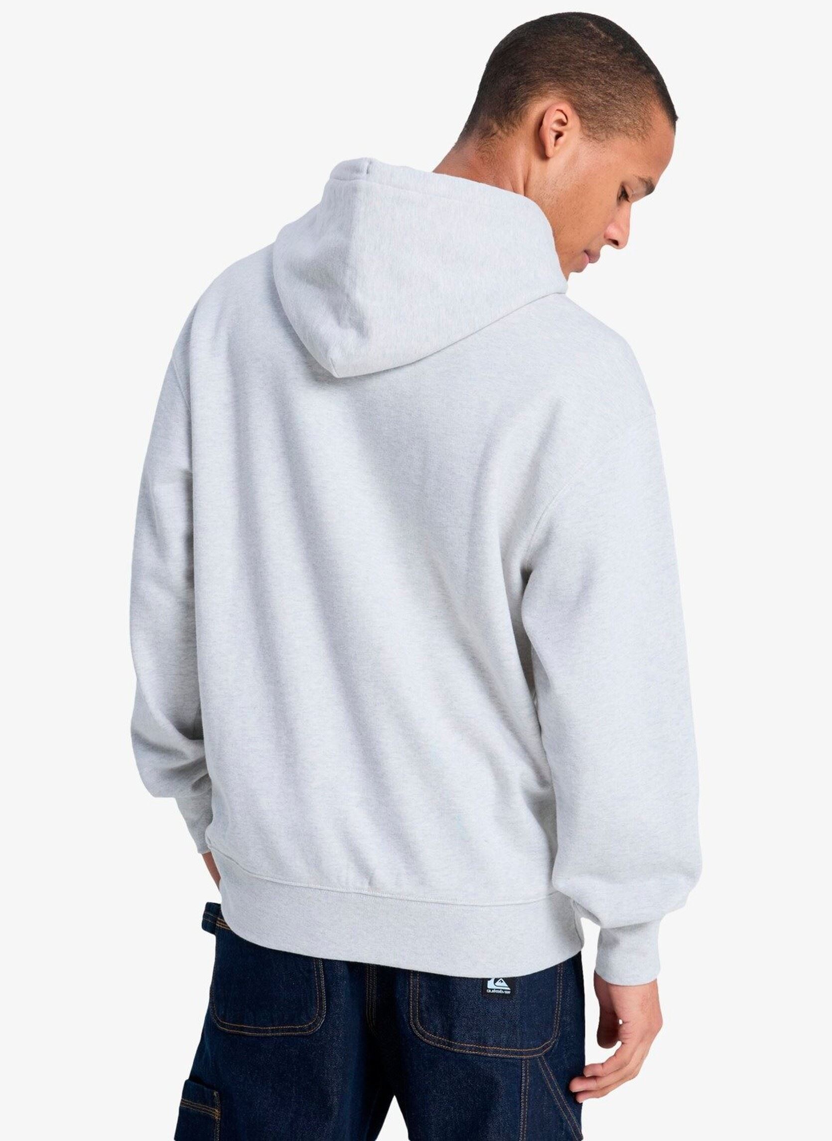 Hoodies Dna Hoodie heren grijs Quiksilver Hoodies Dna Hoodie heren grijs LIGHT GREY HEATHER