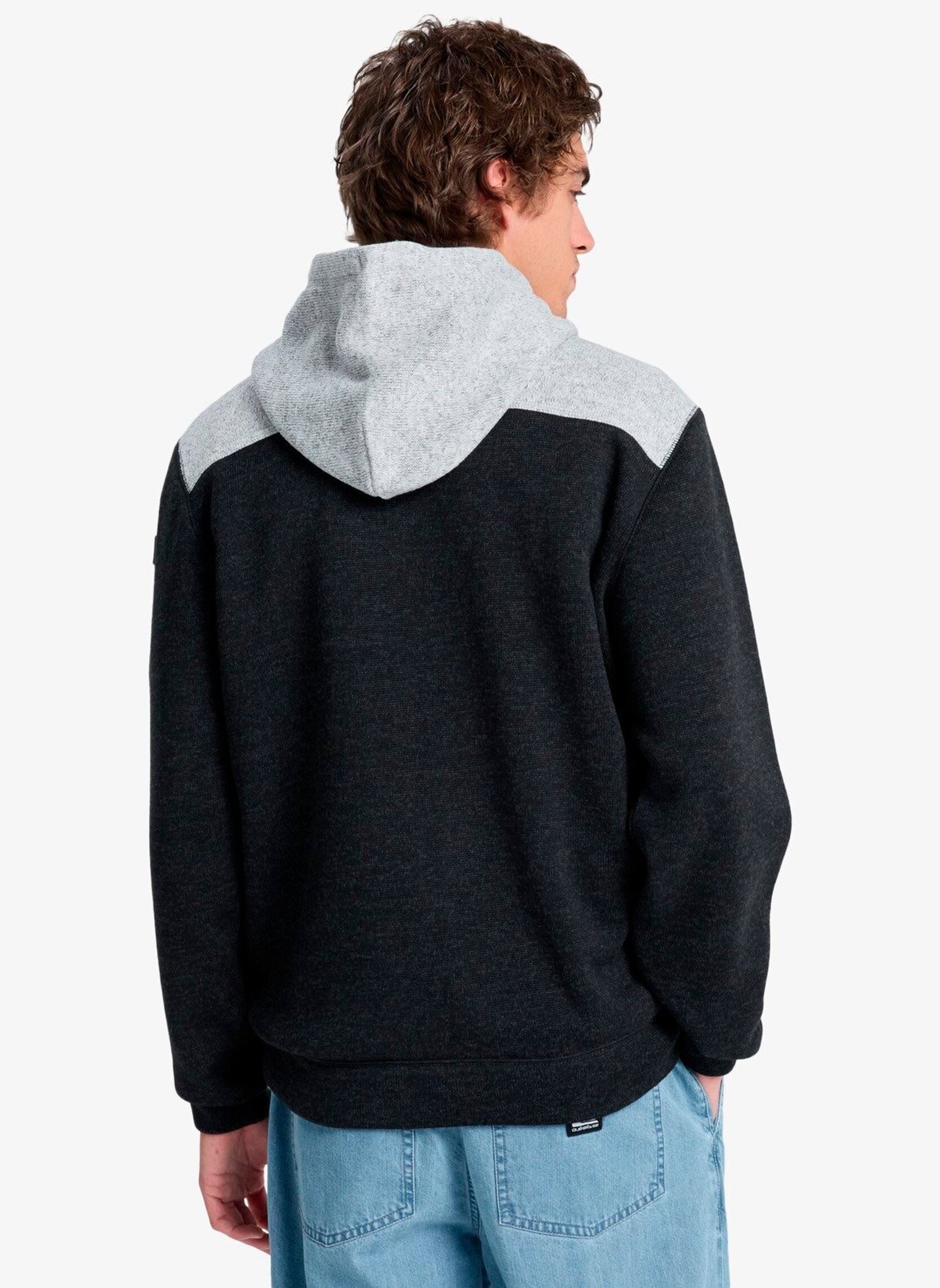 Sweats zippés Keller Block Zip homme noir Quiksilver Sweats zippés Keller Block Zip homme noir BLACK HEATHER