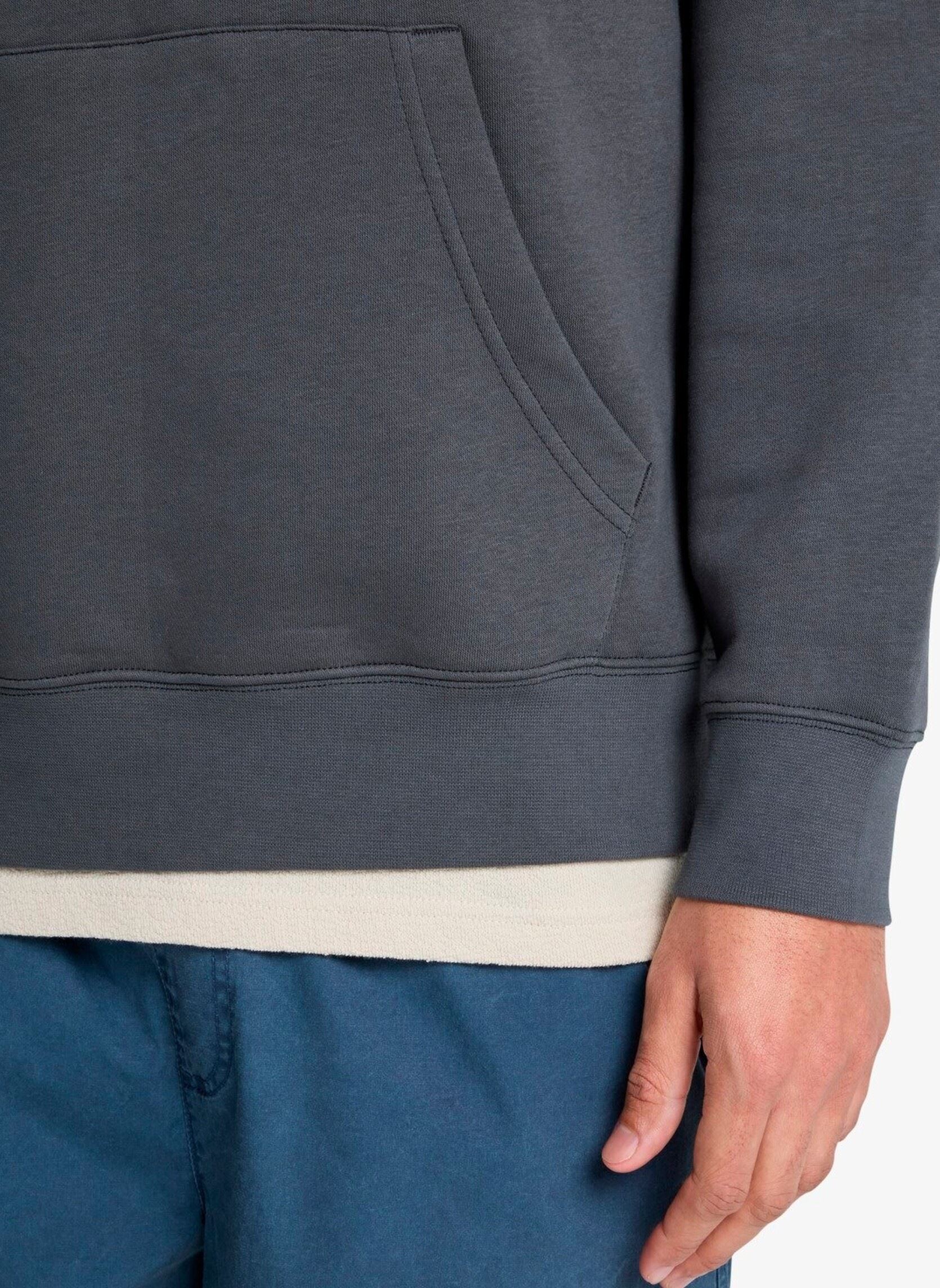 Hoodies Salt Water Graphic Hoodie heren grijs Quiksilver Hoodies Salt Water Graphic Hoodie heren grijs Iron Gate