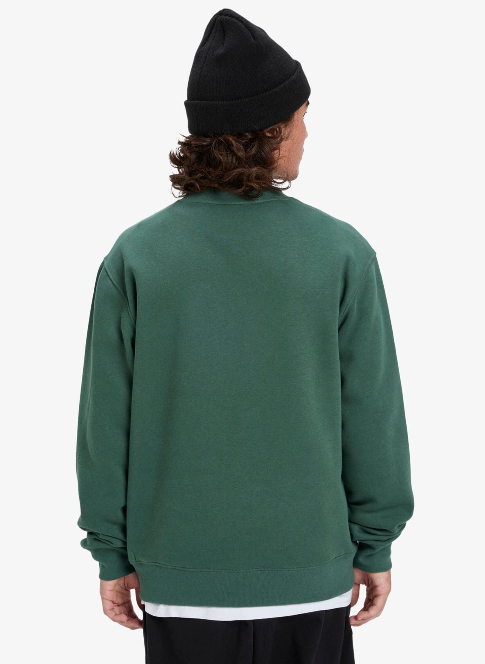 Sweats Salt Water Crew homme vert Quiksilver Sweats Salt Water Crew homme vert Trekking Green