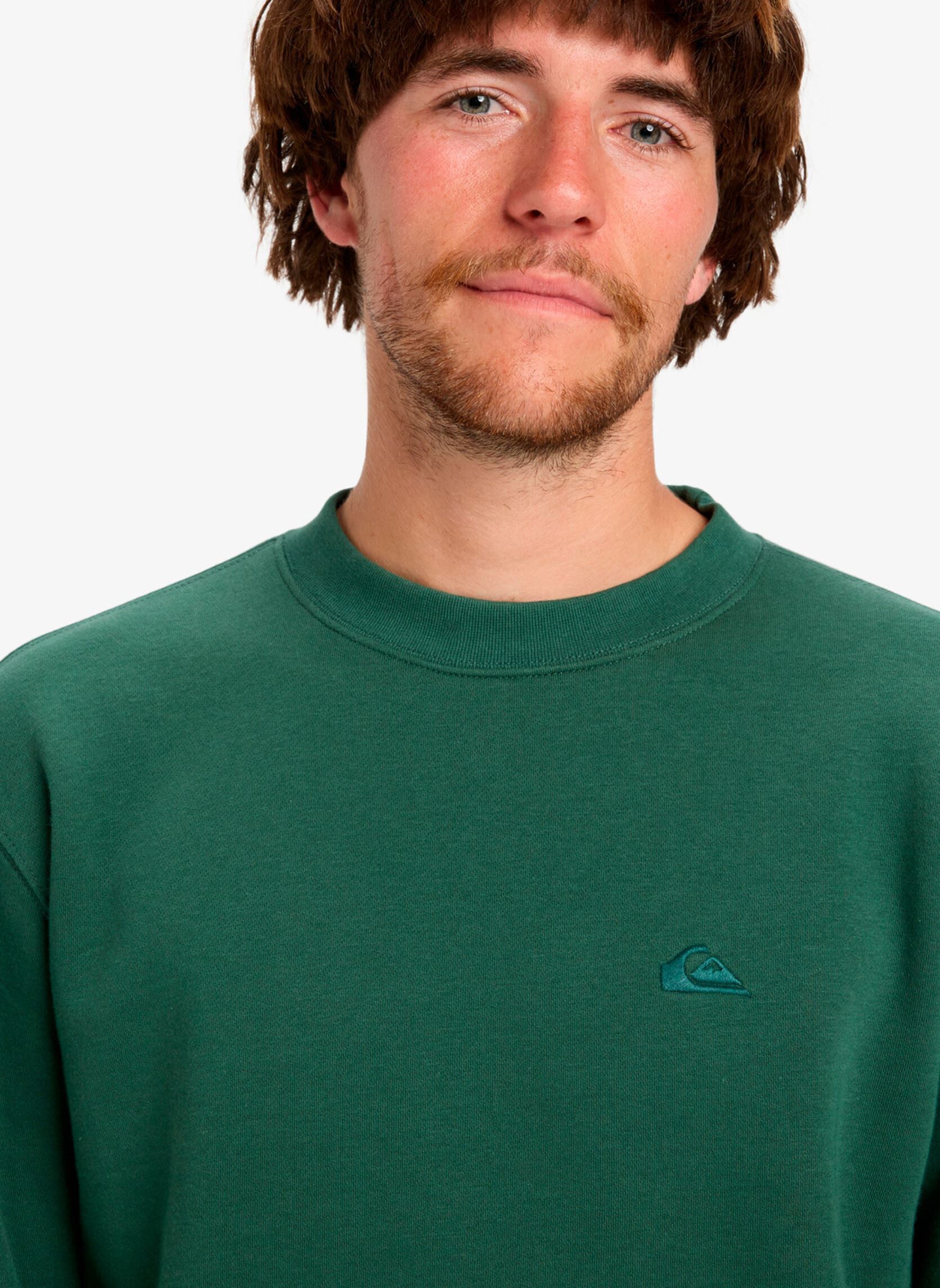 Sweats Salt Water Crew homme vert Quiksilver Sweats Salt Water Crew homme vert Trekking Green
