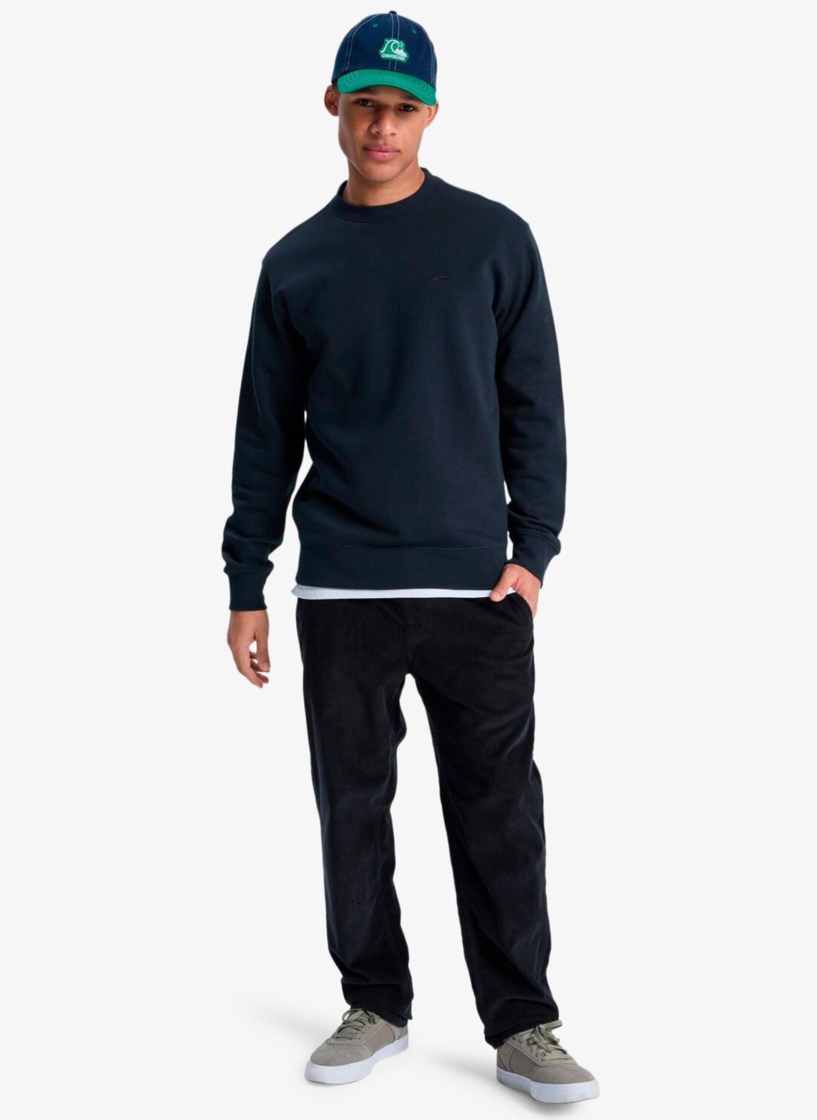 Sweatshirts Salt Water Crew herren schwarz Quiksilver Sweatshirts Salt Water Crew herren schwarz Black