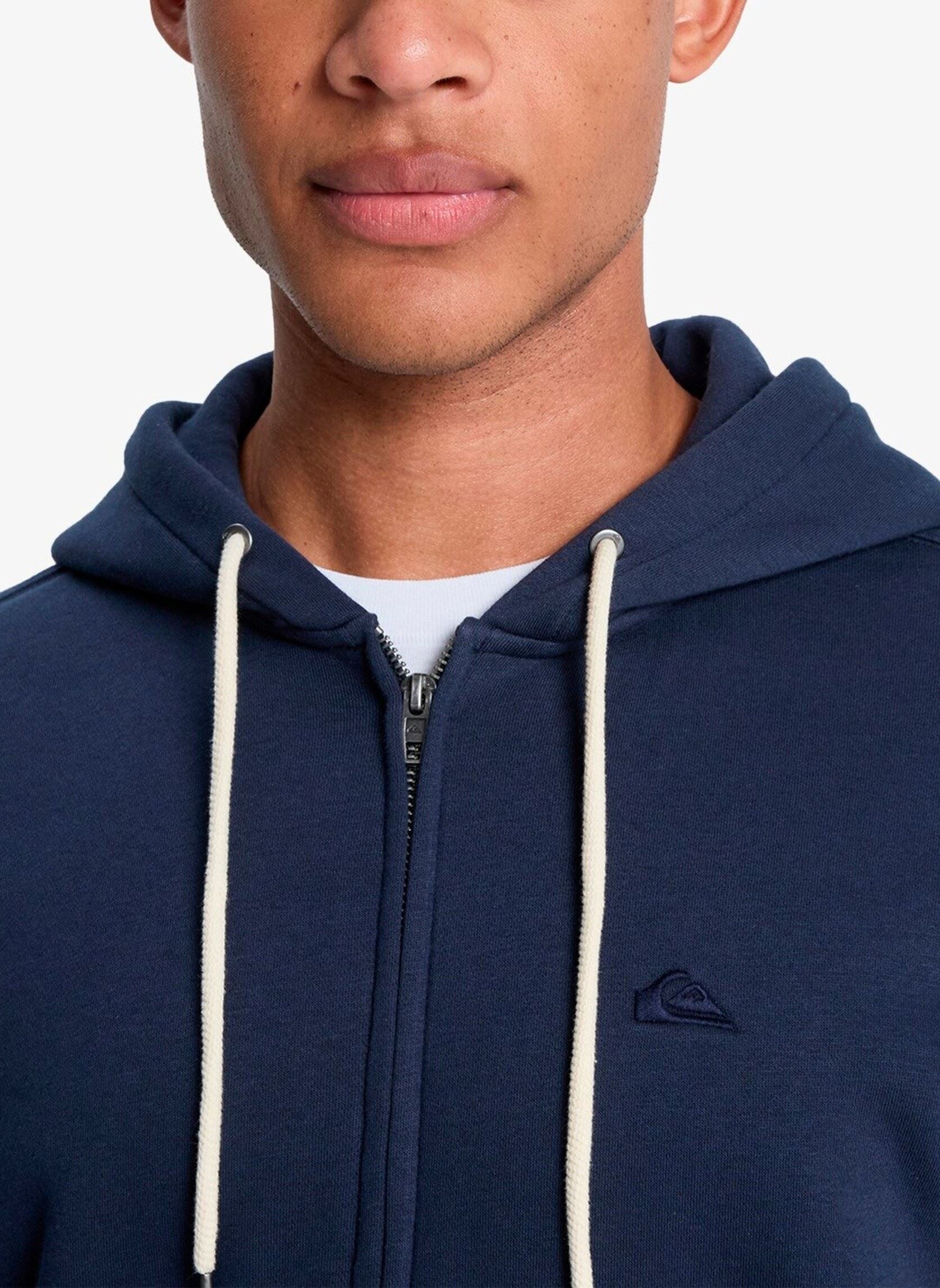 Sweats zippés Salt Water Zip Hoodie homme bleu Quiksilver Sweats zippés Salt Water Zip Hoodie homme bleu Dark Navy