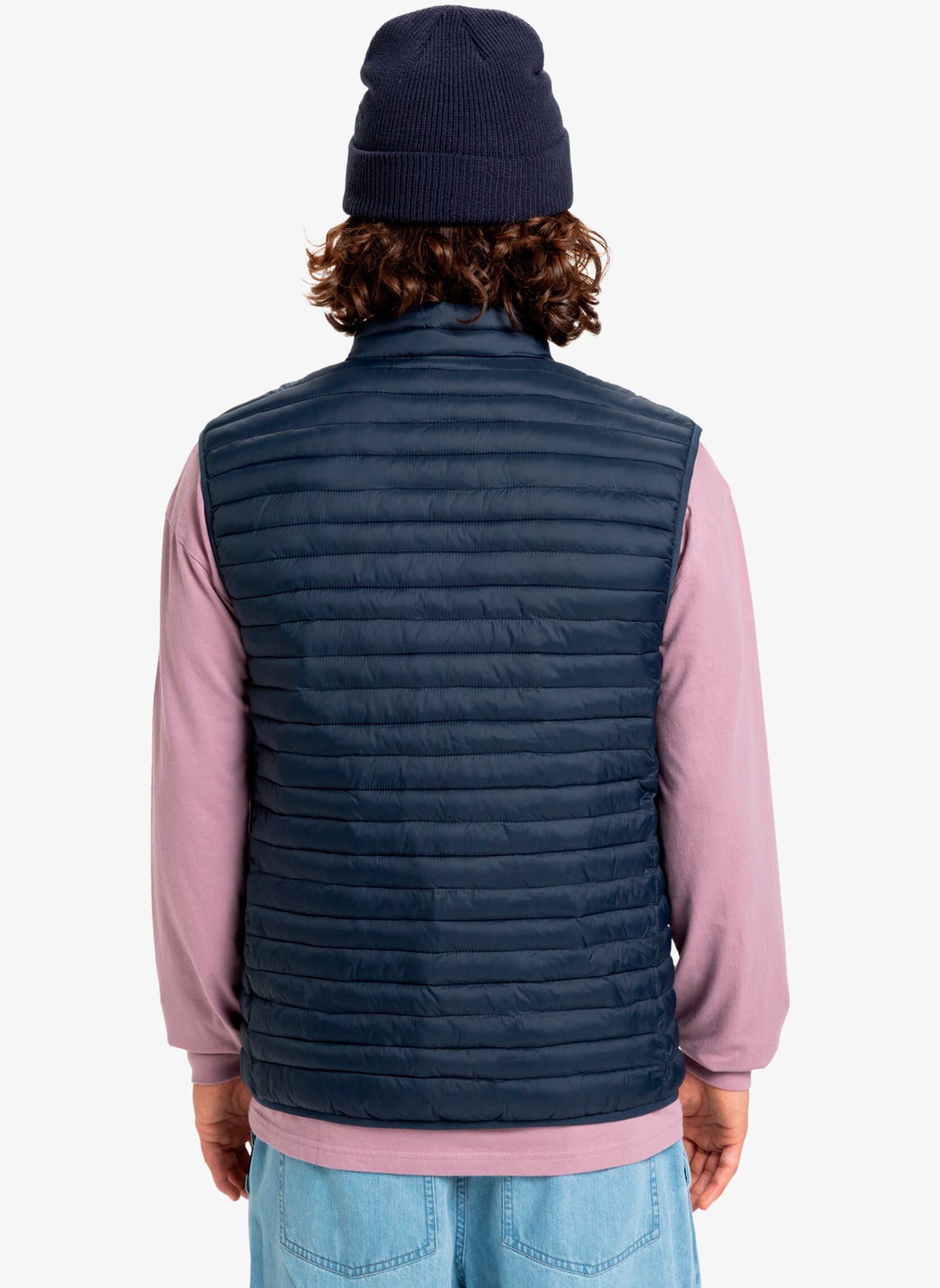 Daunenwesten Scaly Sleeveless herren blau Quiksilver Daunenwesten Scaly Sleeveless herren blau Dark Navy